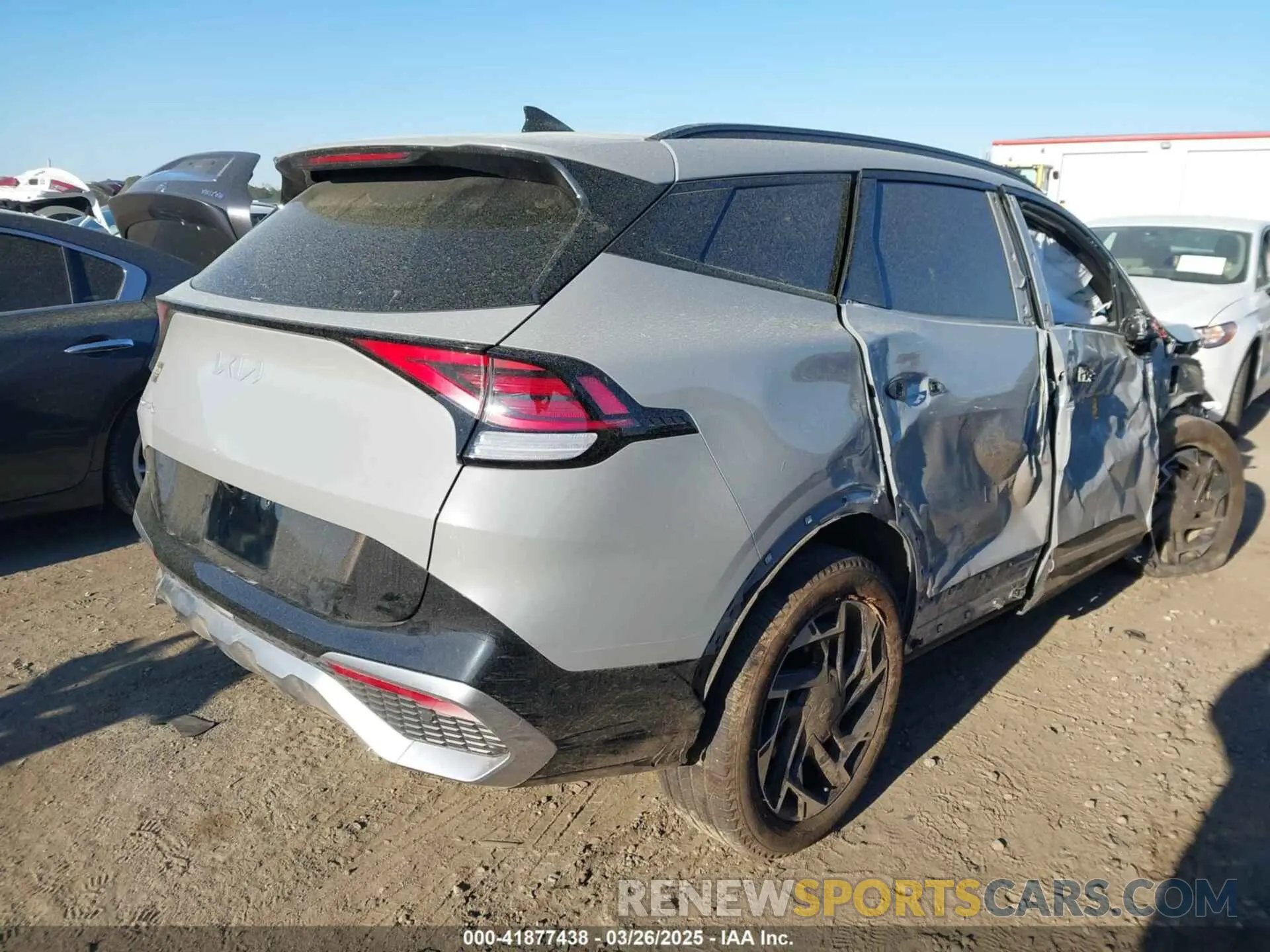 4 fotografías del automóvil dañado 5XYK53DF7RG138541 KIA SPORTAGE 2024