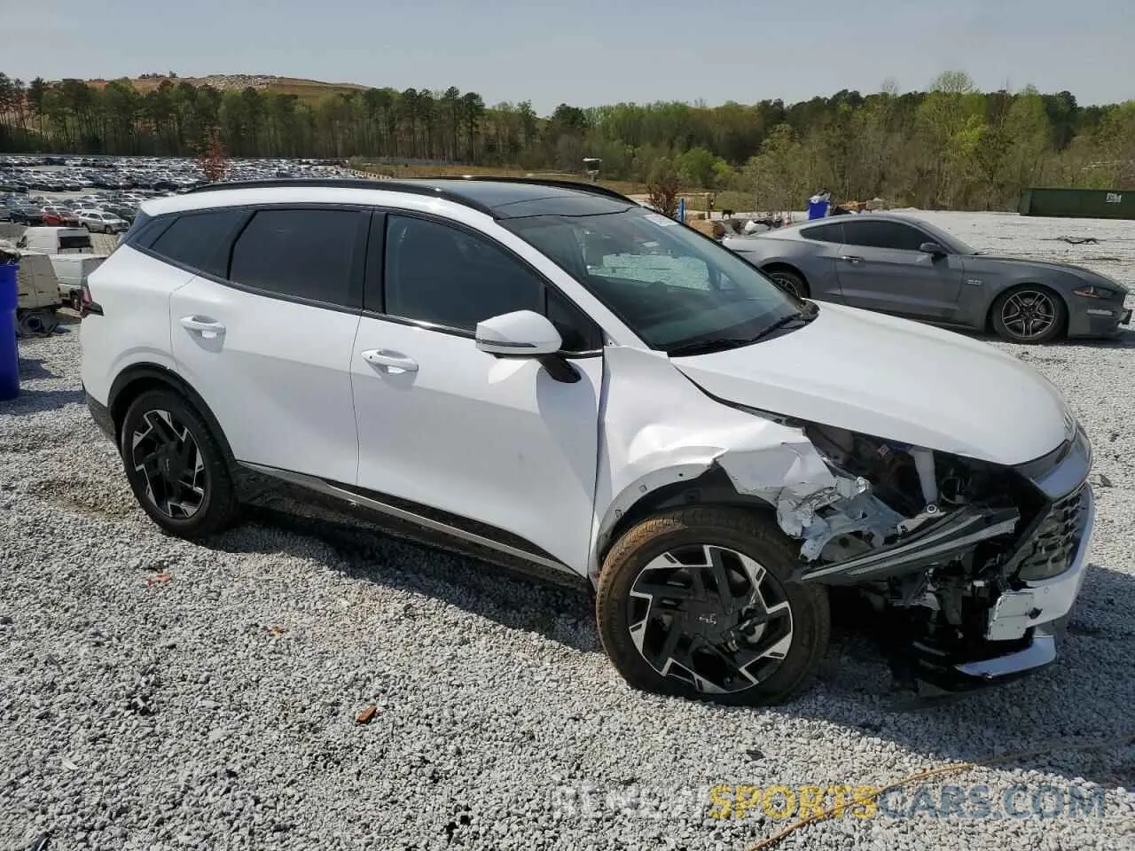 4 fotografías del automóvil dañado 5XYK53DF9RG188888 KIA SPORTAGE 2024