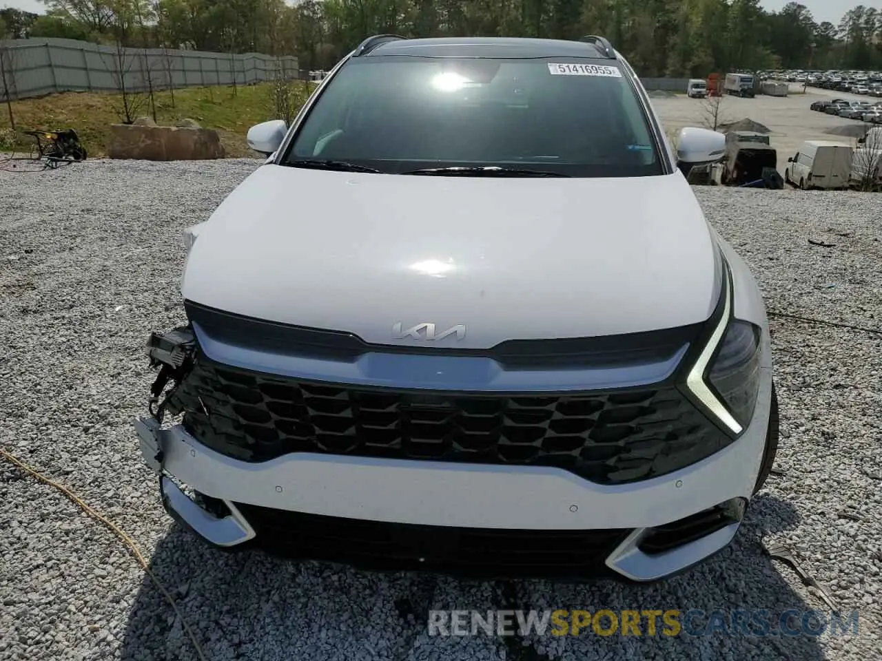 5 fotografías del automóvil dañado 5XYK53DF9RG188888 KIA SPORTAGE 2024