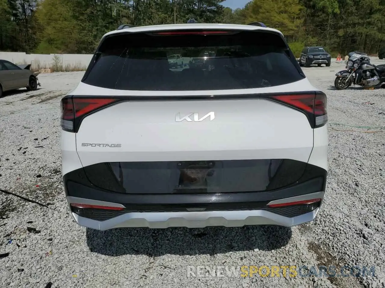 6 fotografías del automóvil dañado 5XYK53DF9RG188888 KIA SPORTAGE 2024