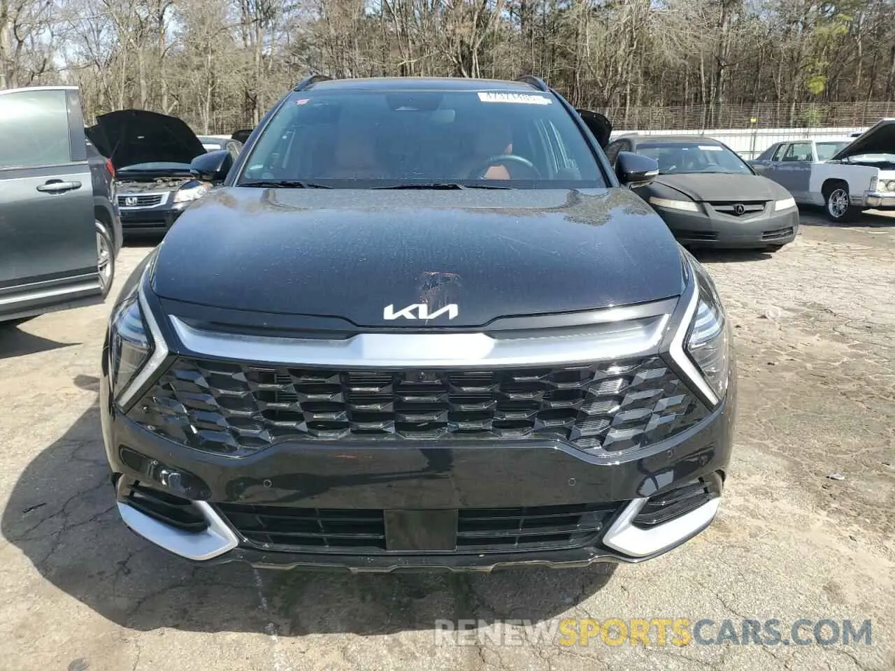 5 fotografías del automóvil dañado 5XYK53DF9RG190978 KIA SPORTAGE 2024