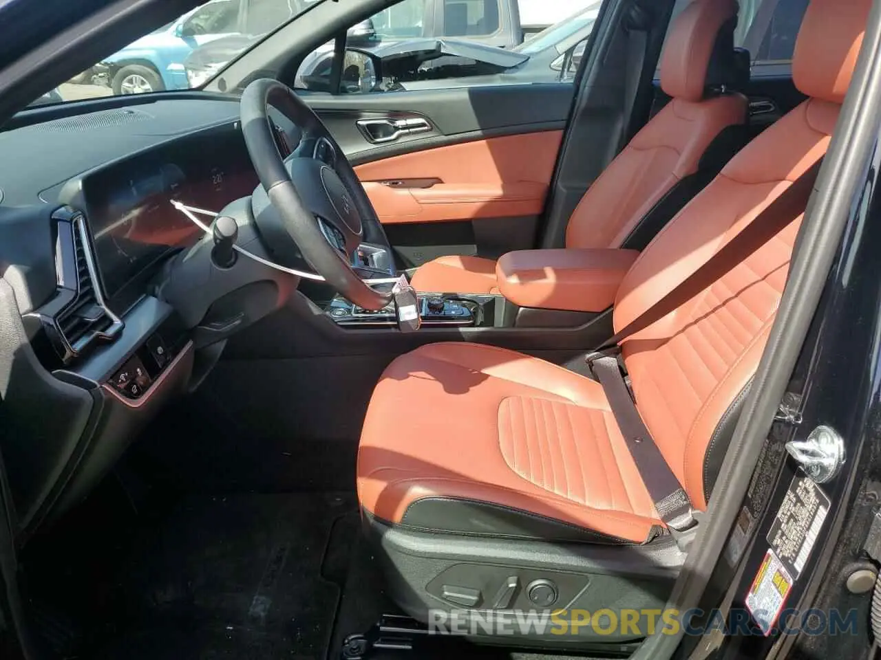 7 fotografías del automóvil dañado 5XYK53DF9RG190978 KIA SPORTAGE 2024