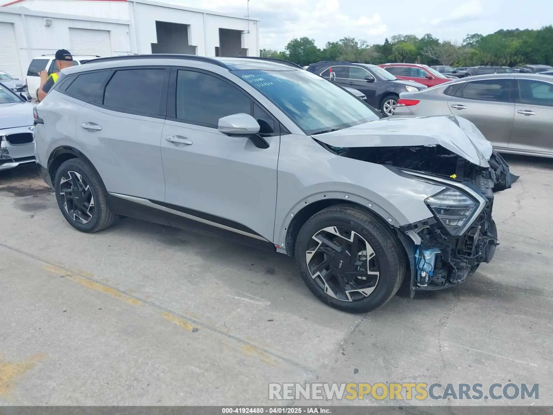 1 fotografías del automóvil dañado 5XYK53DF9RG209948 KIA SPORTAGE 2024
