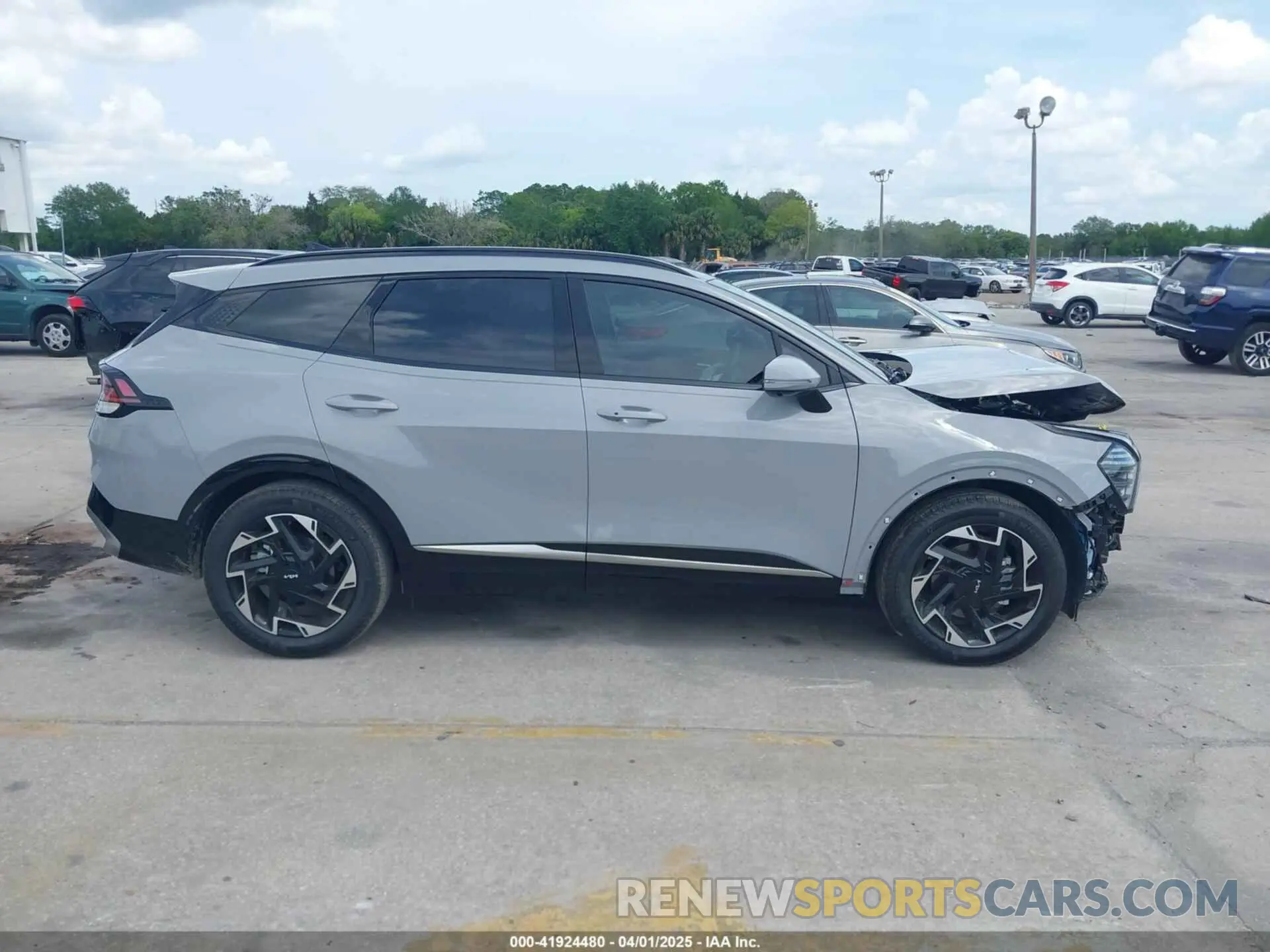 14 fotografías del automóvil dañado 5XYK53DF9RG209948 KIA SPORTAGE 2024