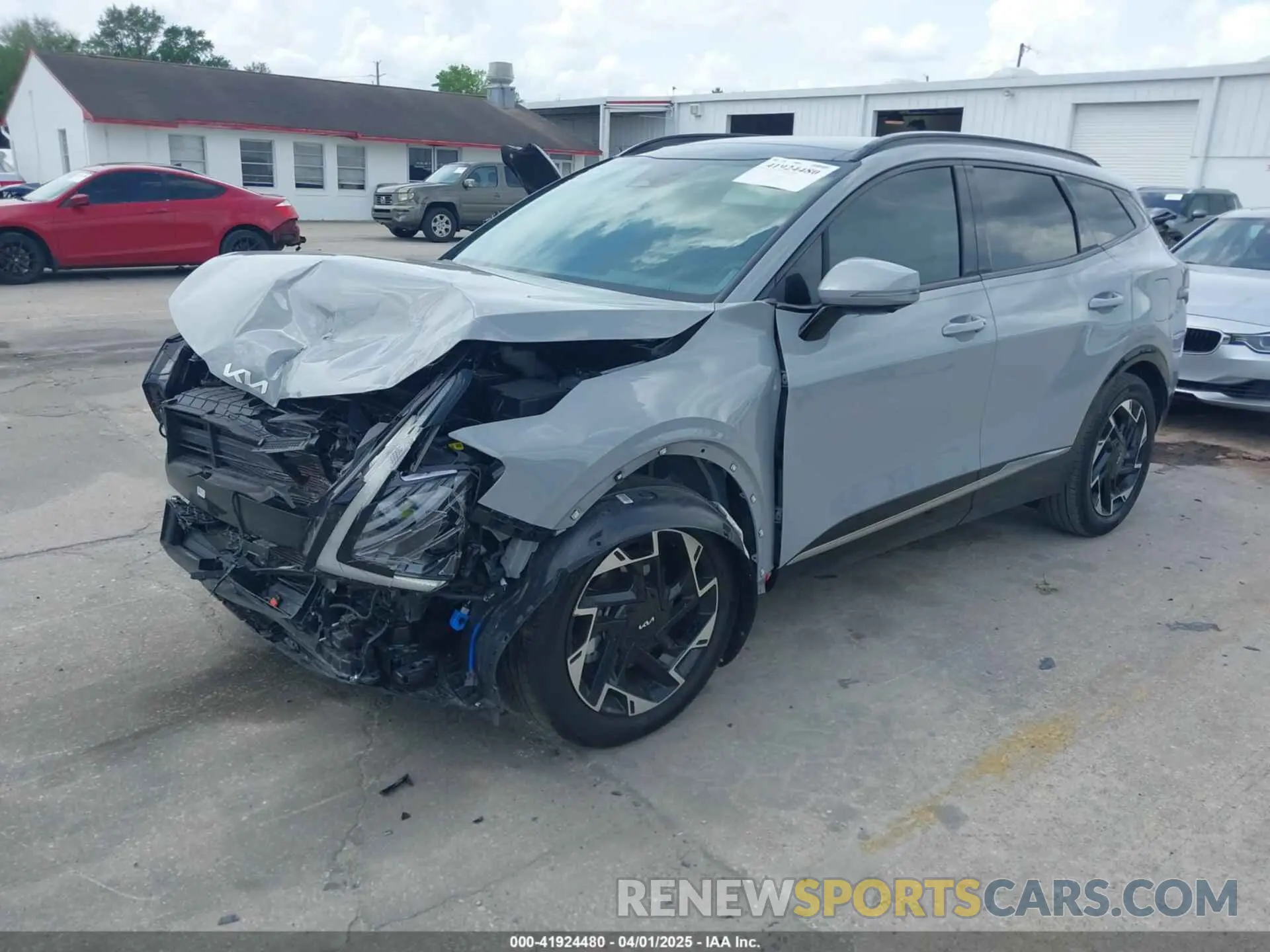 2 fotografías del automóvil dañado 5XYK53DF9RG209948 KIA SPORTAGE 2024