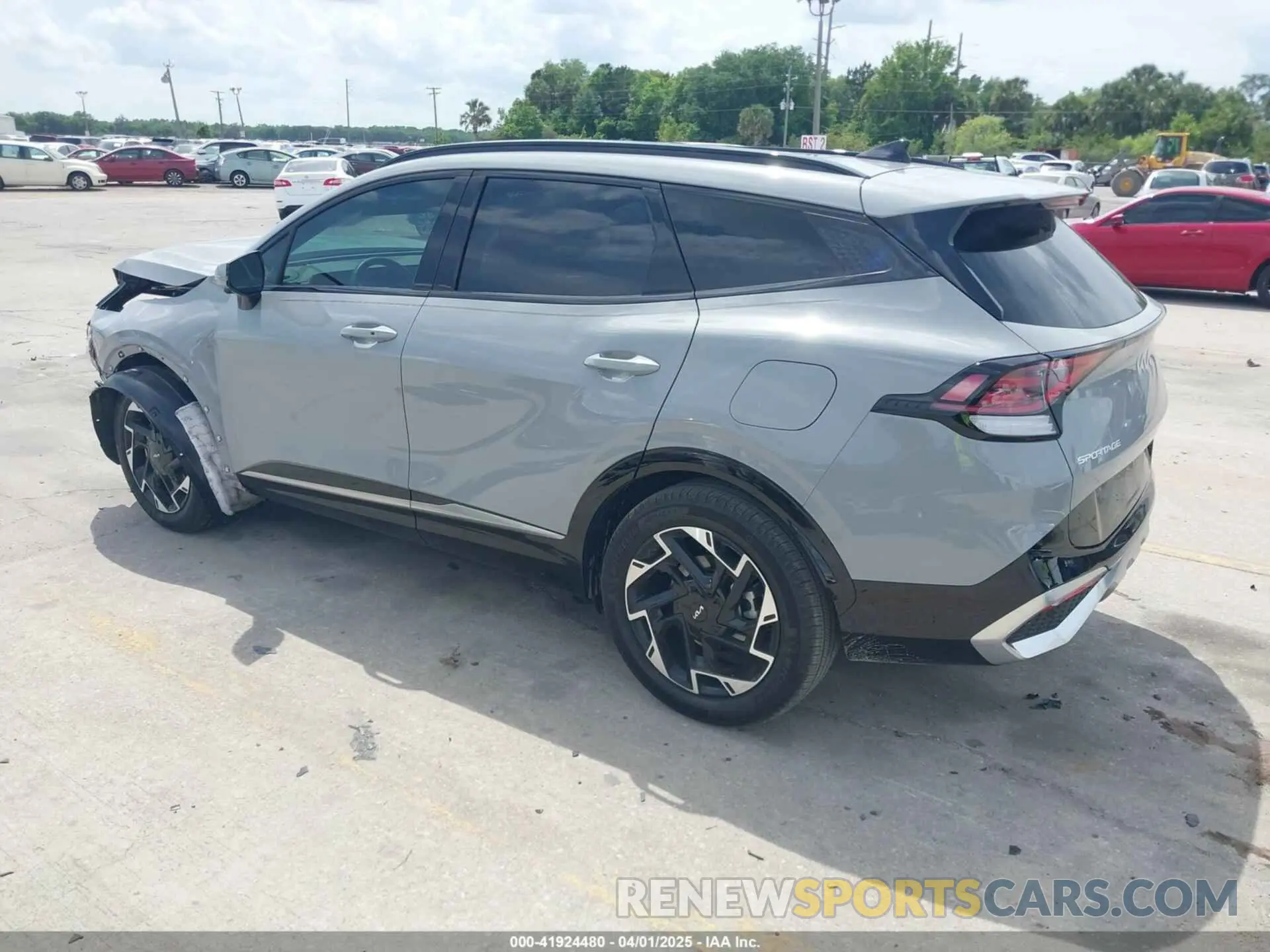3 fotografías del automóvil dañado 5XYK53DF9RG209948 KIA SPORTAGE 2024