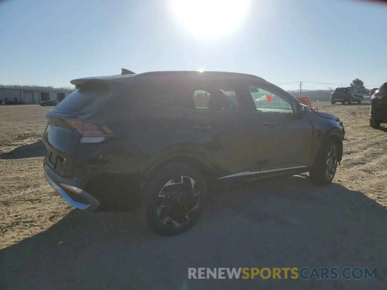 3 fotografías del automóvil dañado 5XYK53DF9RG220075 KIA SPORTAGE 2024