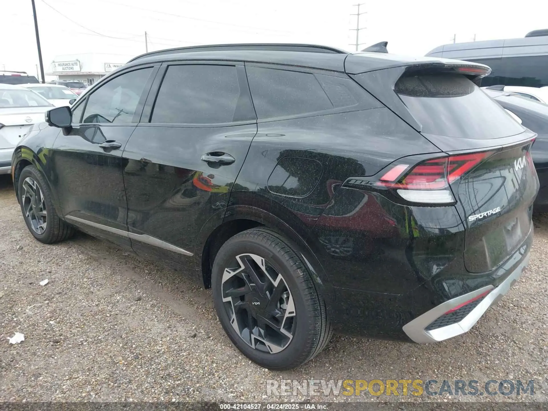 3 fotografías del automóvil dañado 5XYK53DFXRG176202 KIA SPORTAGE 2024