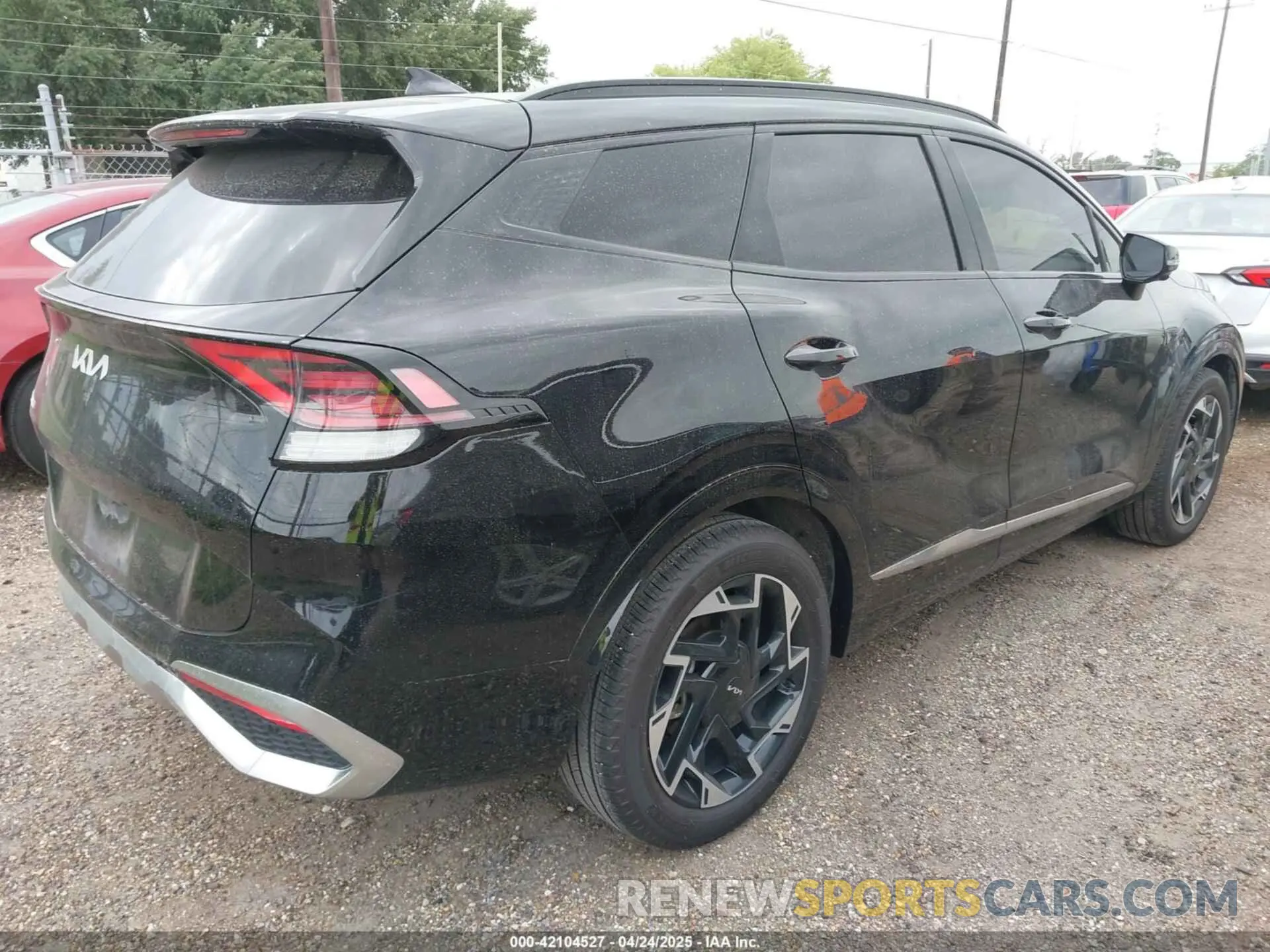 4 fotografías del automóvil dañado 5XYK53DFXRG176202 KIA SPORTAGE 2024