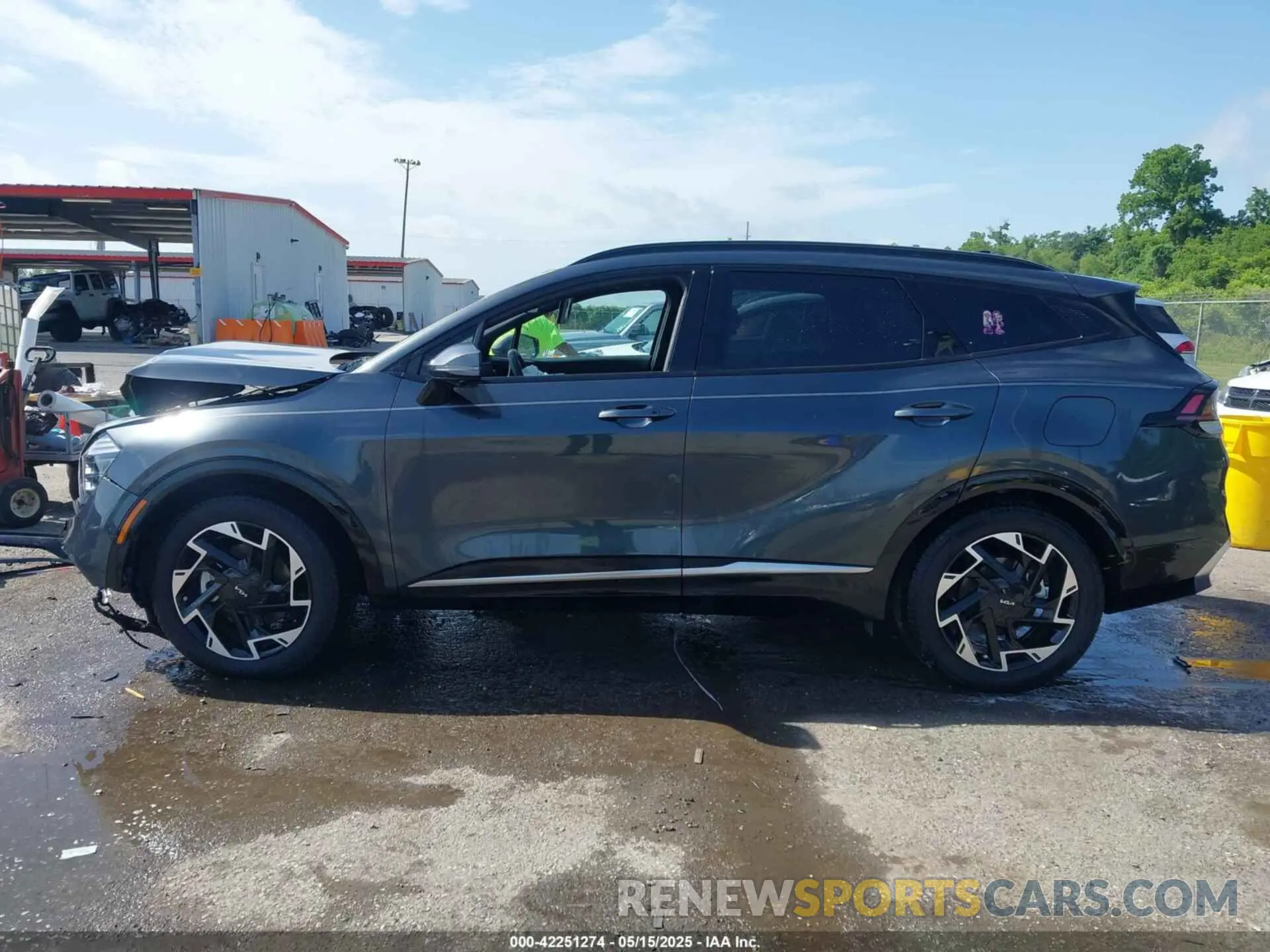 14 fotografías del automóvil dañado 5XYK53DFXRG206217 KIA SPORTAGE 2024