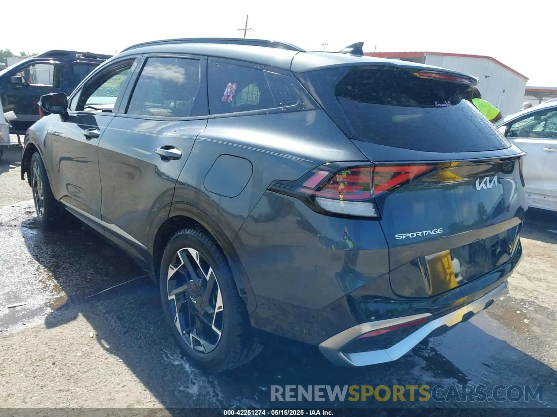 3 fotografías del automóvil dañado 5XYK53DFXRG206217 KIA SPORTAGE 2024