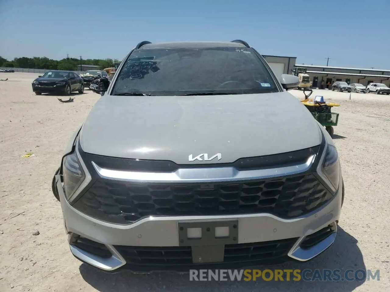 5 fotografías del automóvil dañado 5XYK53DFXRG225706 KIA SPORTAGE 2024