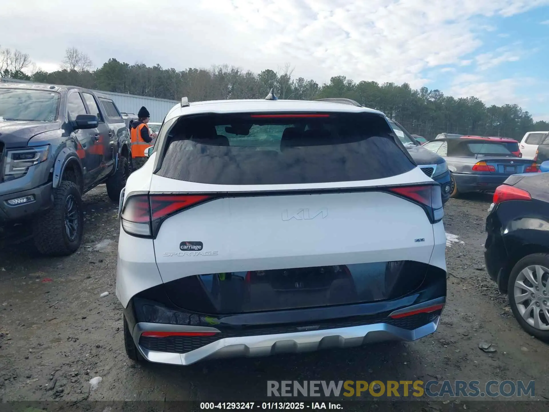 16 fotografías del automóvil dañado 5XYK5CDF1RG194555 KIA SPORTAGE 2024