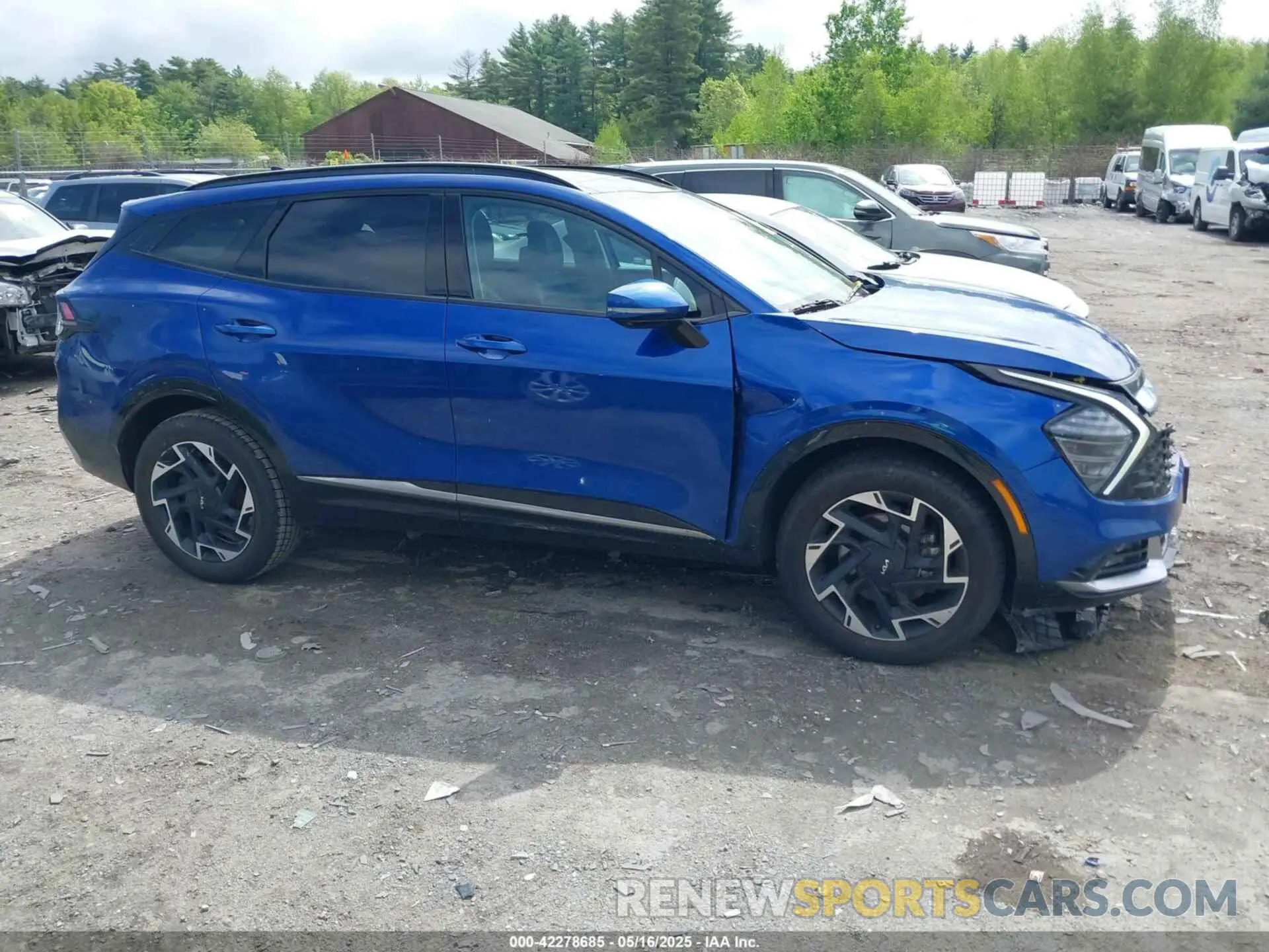 13 fotografías del automóvil dañado 5XYK5CDF5RG155029 KIA SPORTAGE 2024