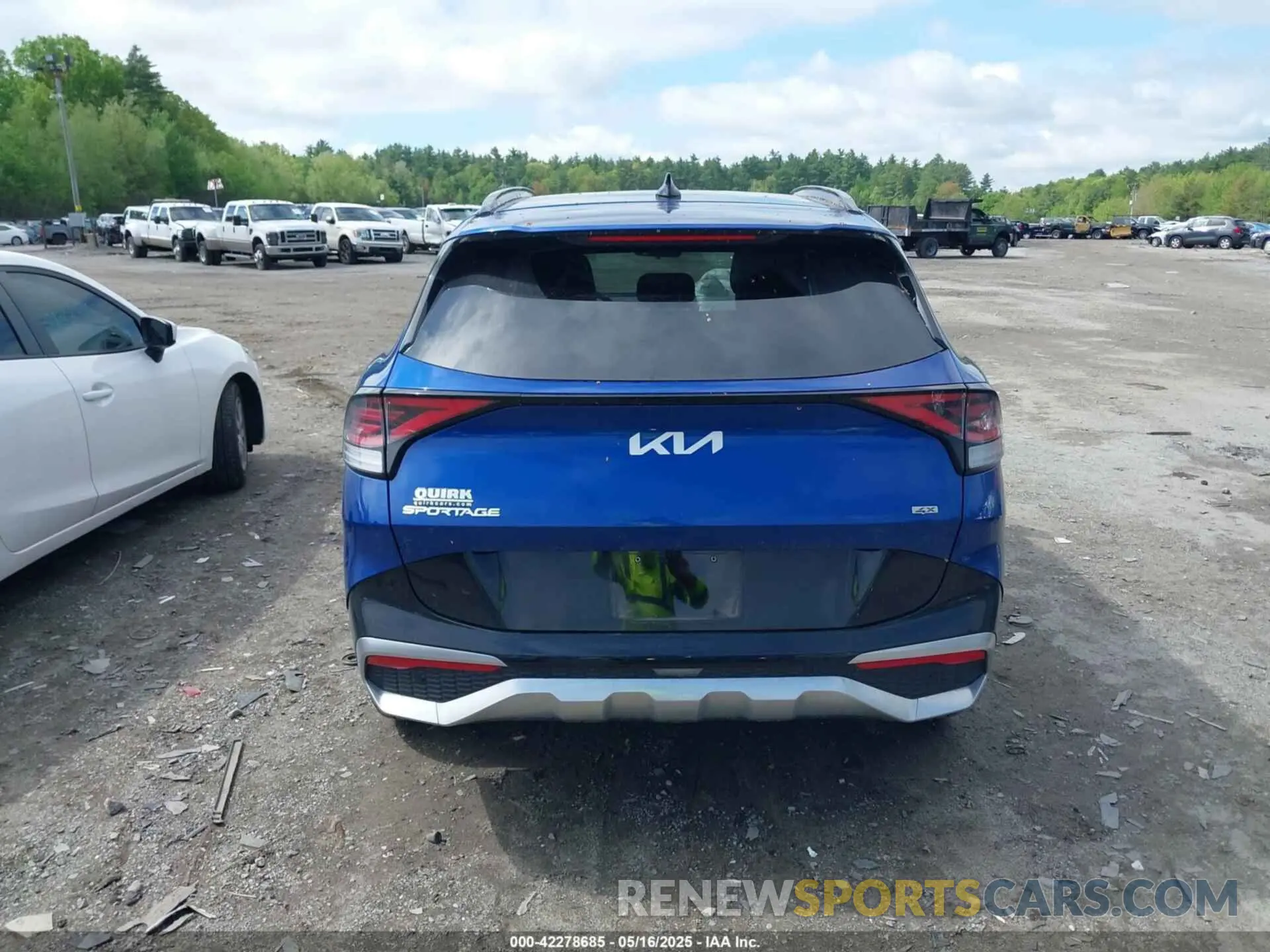16 fotografías del automóvil dañado 5XYK5CDF5RG155029 KIA SPORTAGE 2024