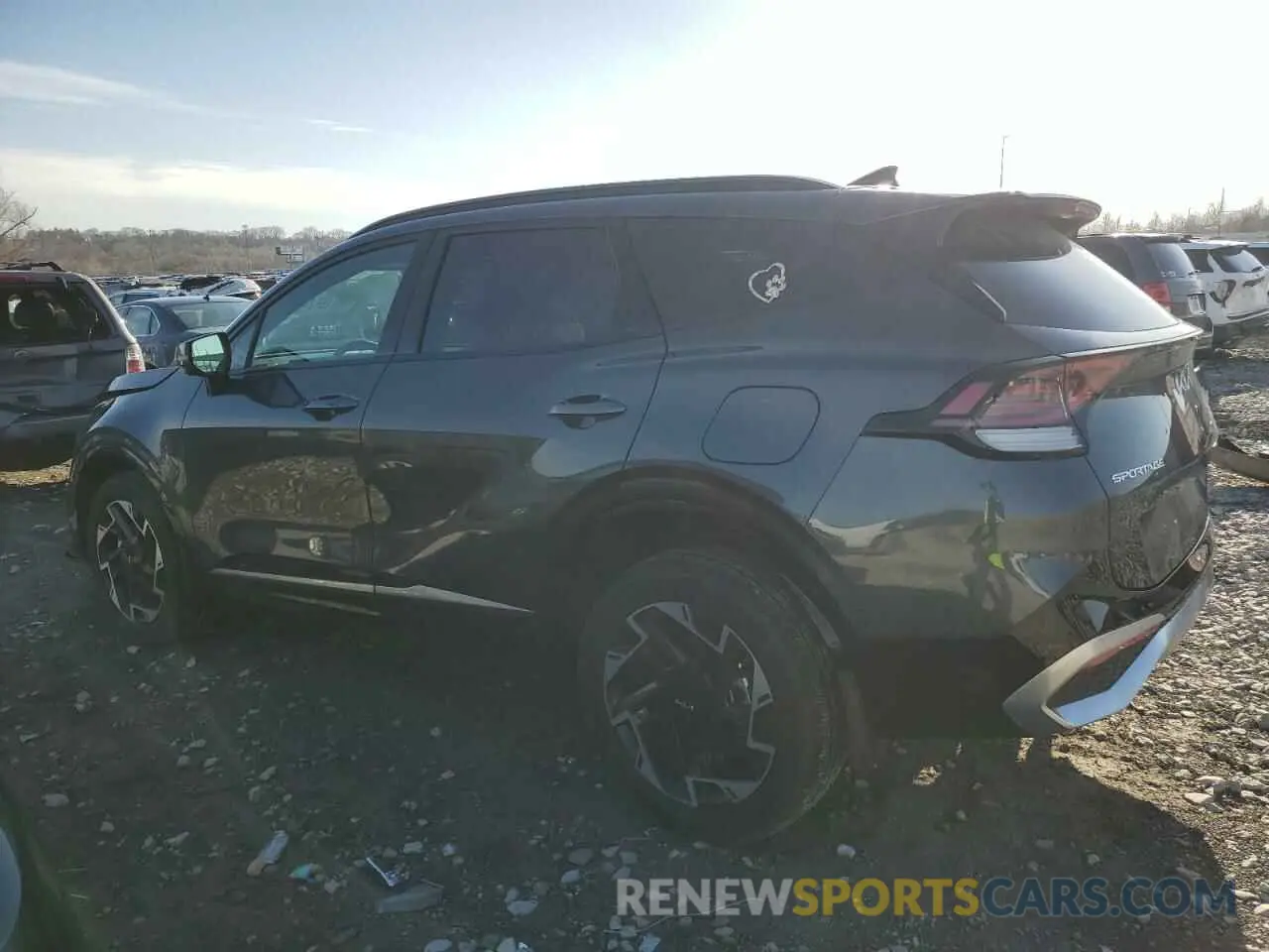2 fotografías del automóvil dañado 5XYK5CDF7RG179106 KIA SPORTAGE 2024