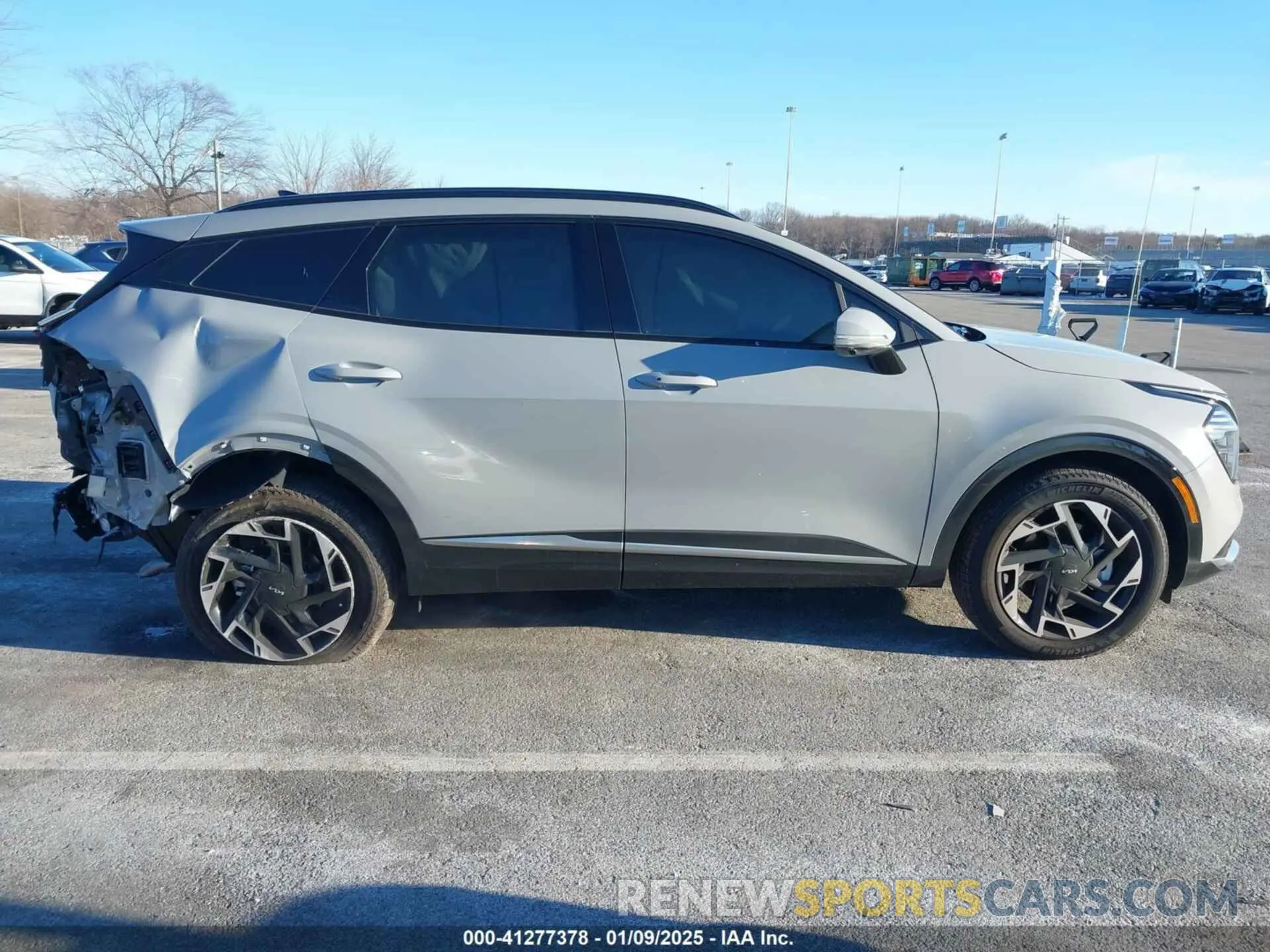 13 fotografías del automóvil dañado 5XYK5CDF7RG196102 KIA SPORTAGE 2024