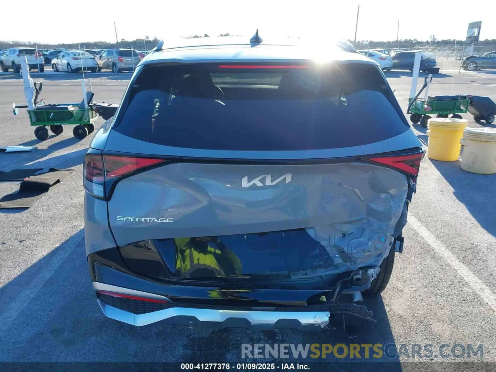 16 fotografías del automóvil dañado 5XYK5CDF7RG196102 KIA SPORTAGE 2024