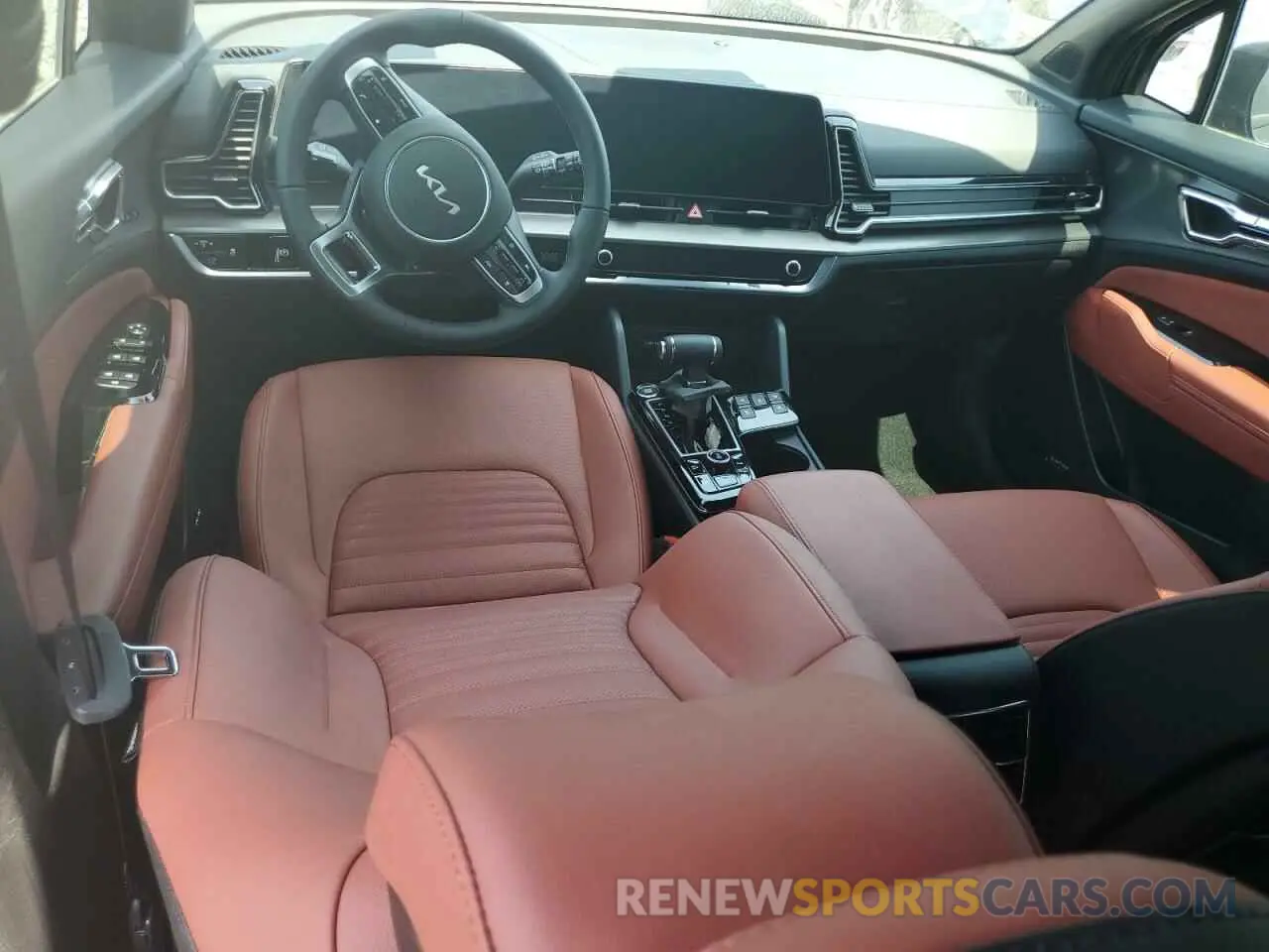8 fotografías del automóvil dañado 5XYK5CDF8RG221539 KIA SPORTAGE 2024