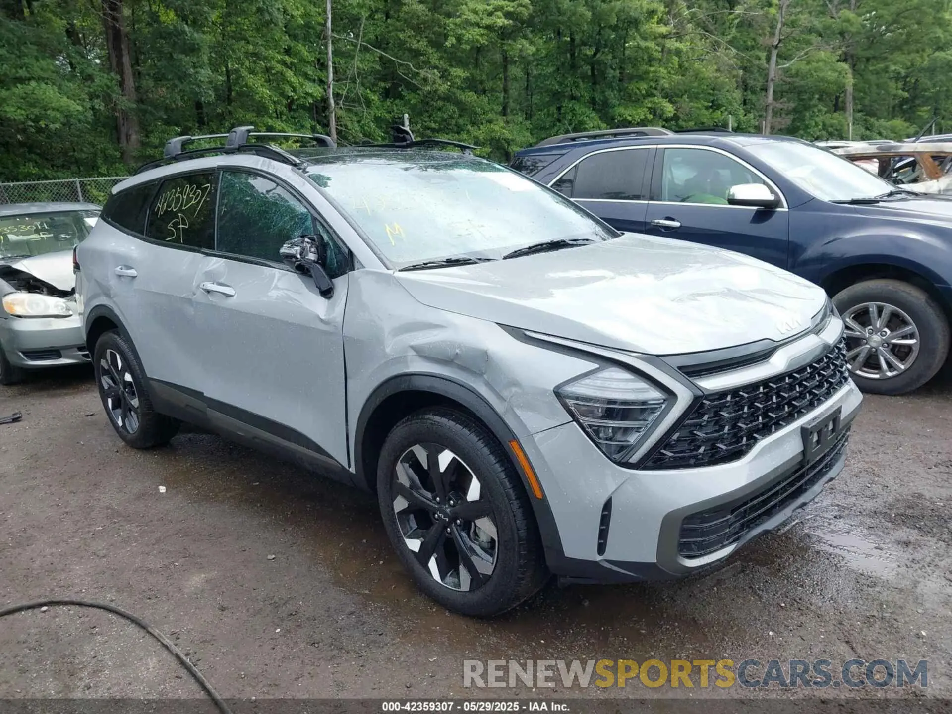 1 fotografías del automóvil dañado 5XYK6CDF0RG222360 KIA SPORTAGE 2024