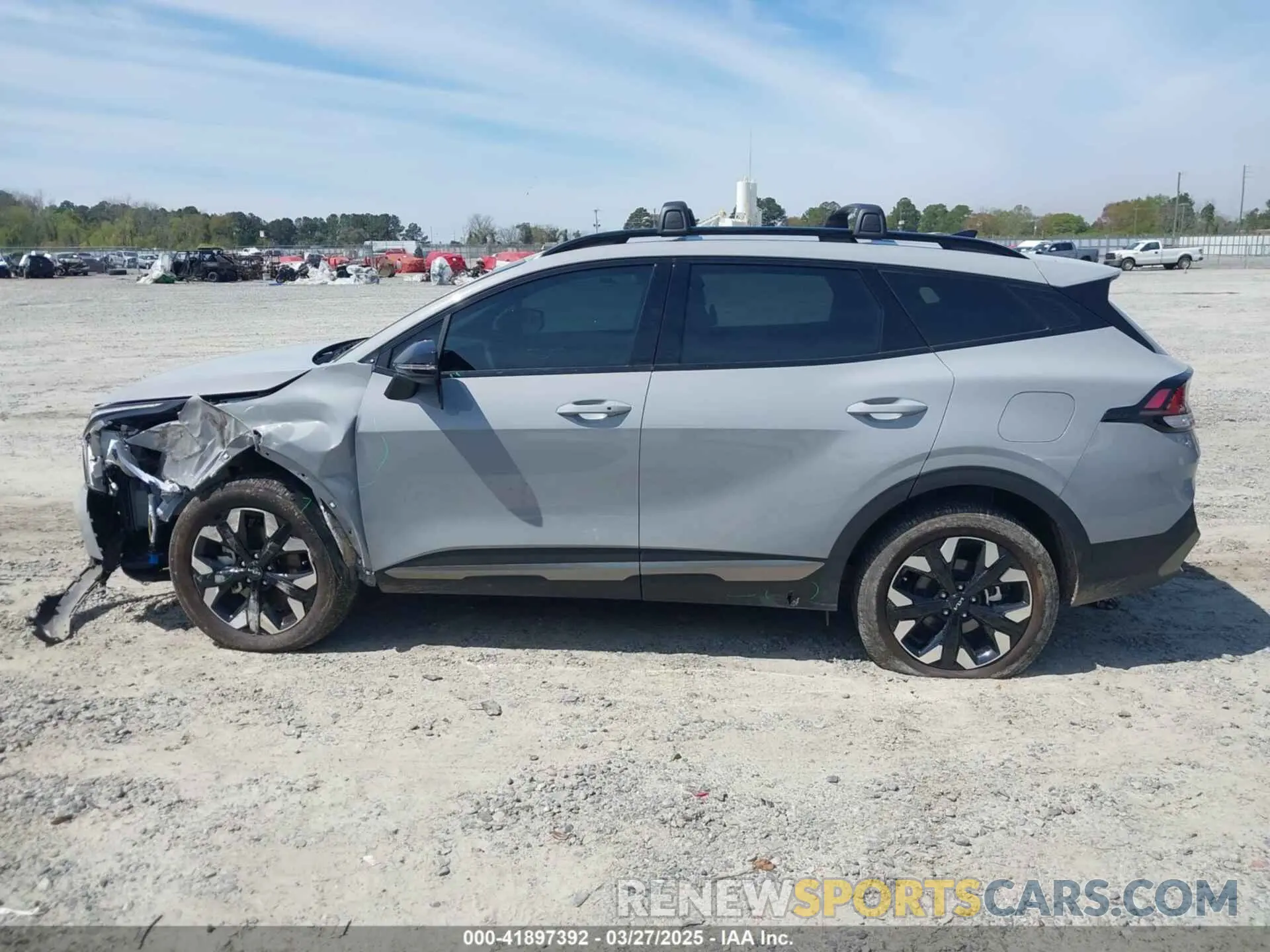 14 fotografías del automóvil dañado 5XYK6CDF0RG223525 KIA SPORTAGE 2024