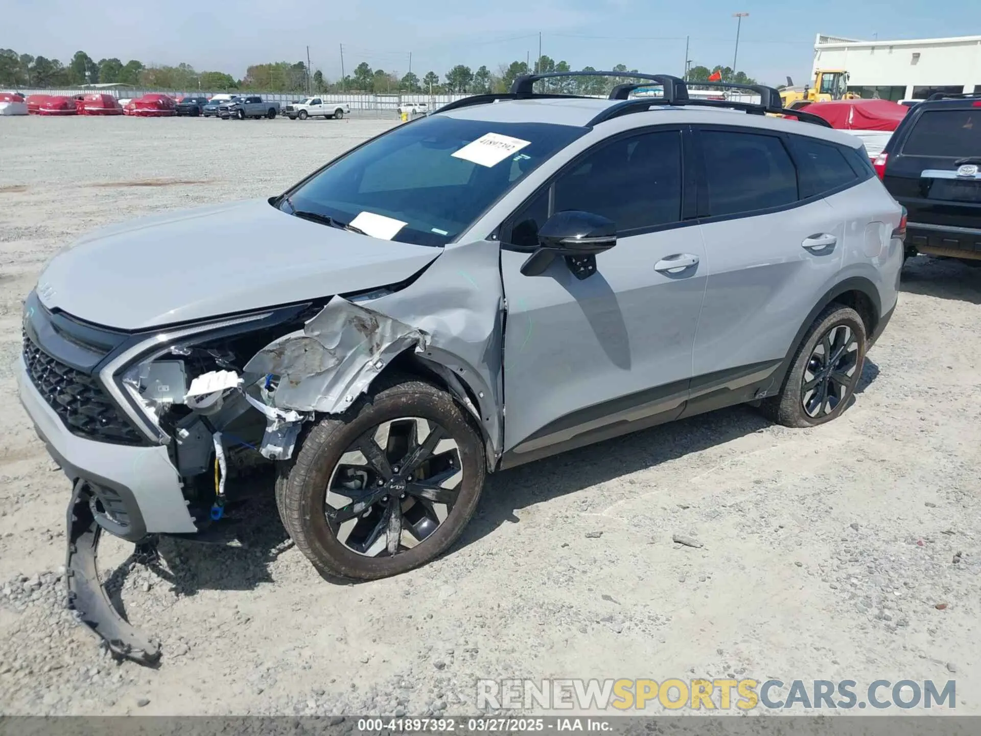 2 fotografías del automóvil dañado 5XYK6CDF0RG223525 KIA SPORTAGE 2024