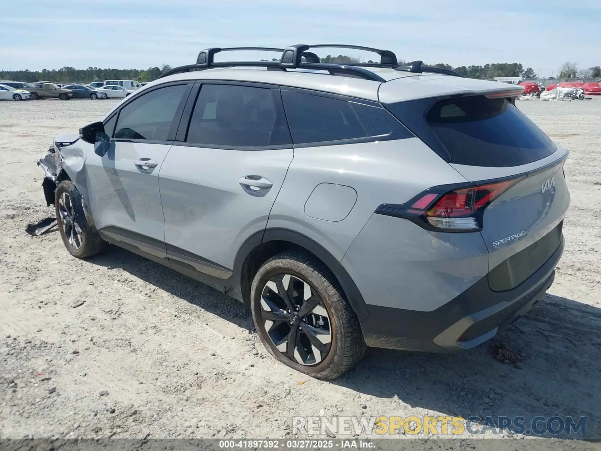 3 fotografías del automóvil dañado 5XYK6CDF0RG223525 KIA SPORTAGE 2024