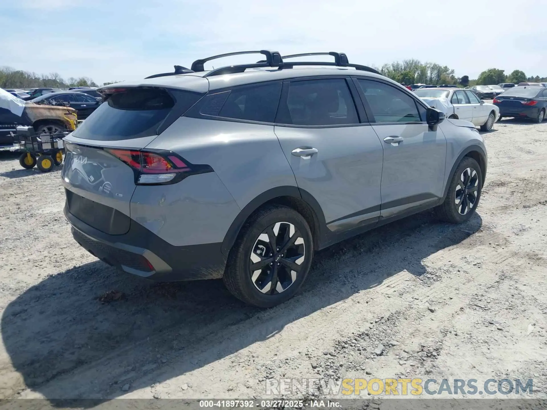 4 fotografías del automóvil dañado 5XYK6CDF0RG223525 KIA SPORTAGE 2024