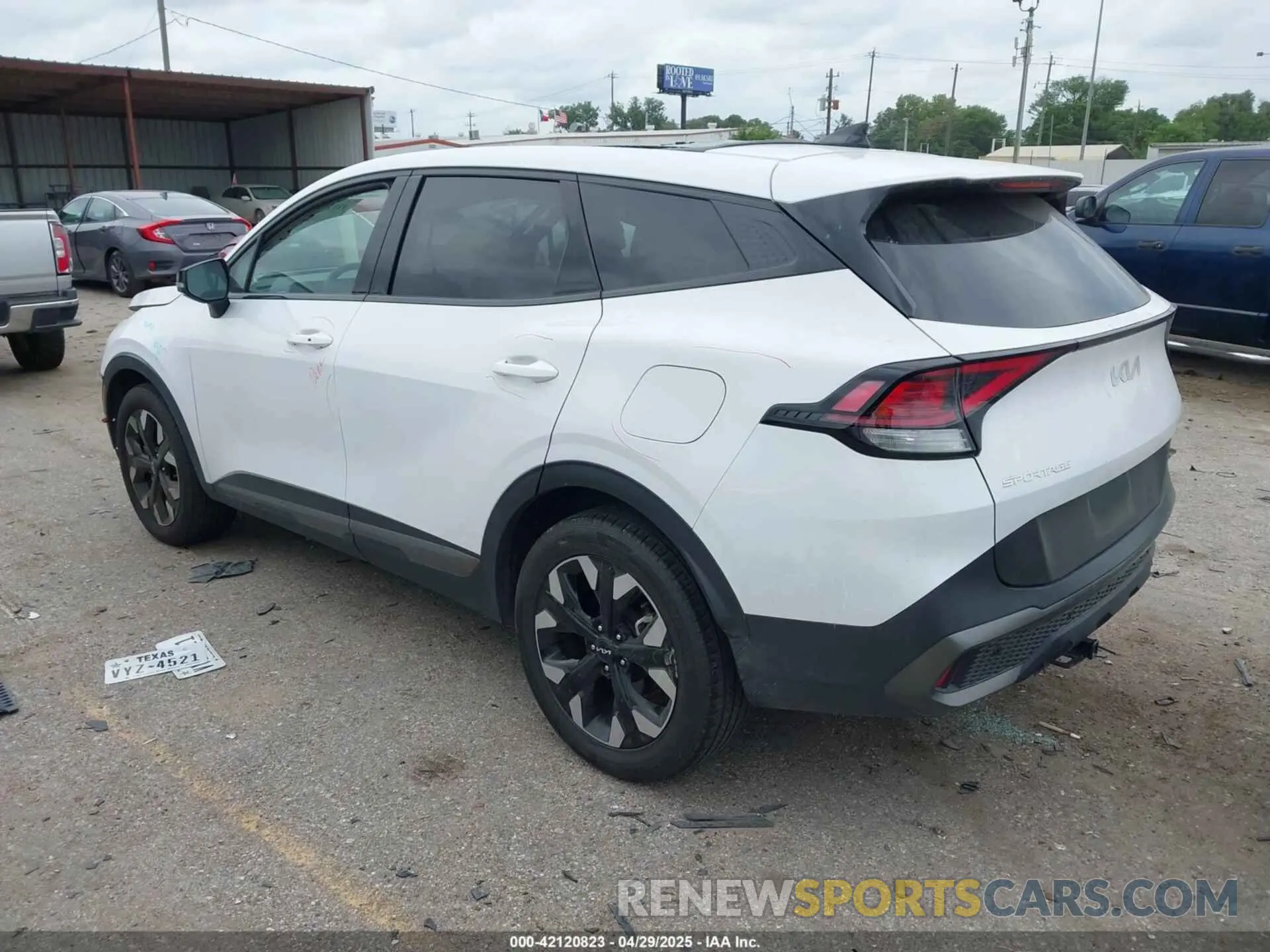 3 fotografías del automóvil dañado 5XYK6CDF0RG229132 KIA SPORTAGE 2024
