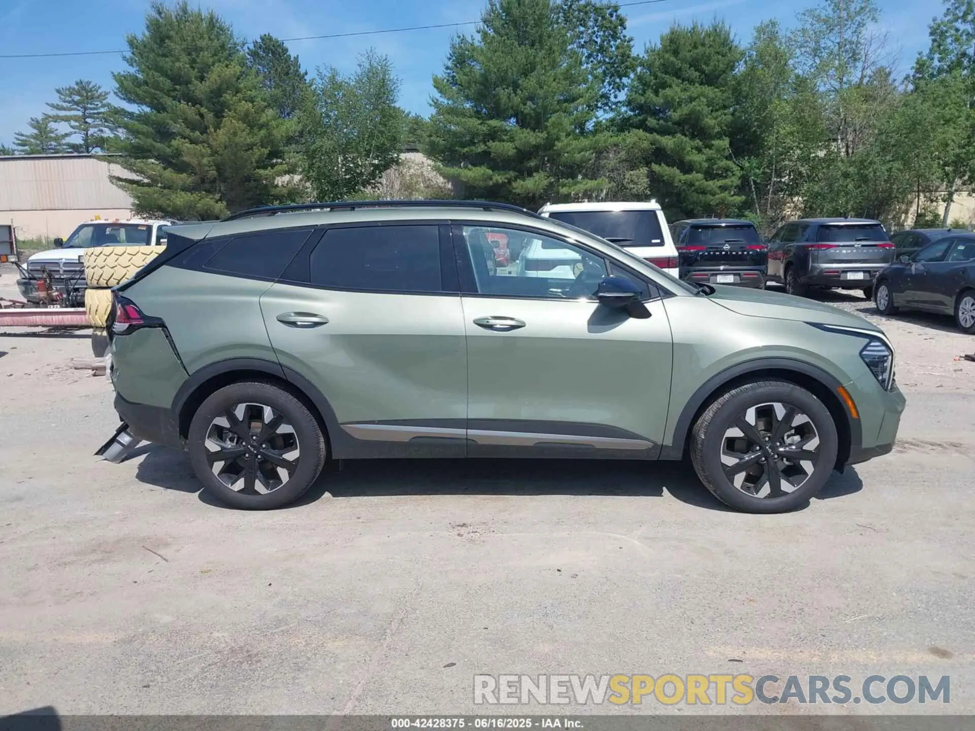 13 fotografías del automóvil dañado 5XYK6CDF2RG229634 KIA SPORTAGE 2024