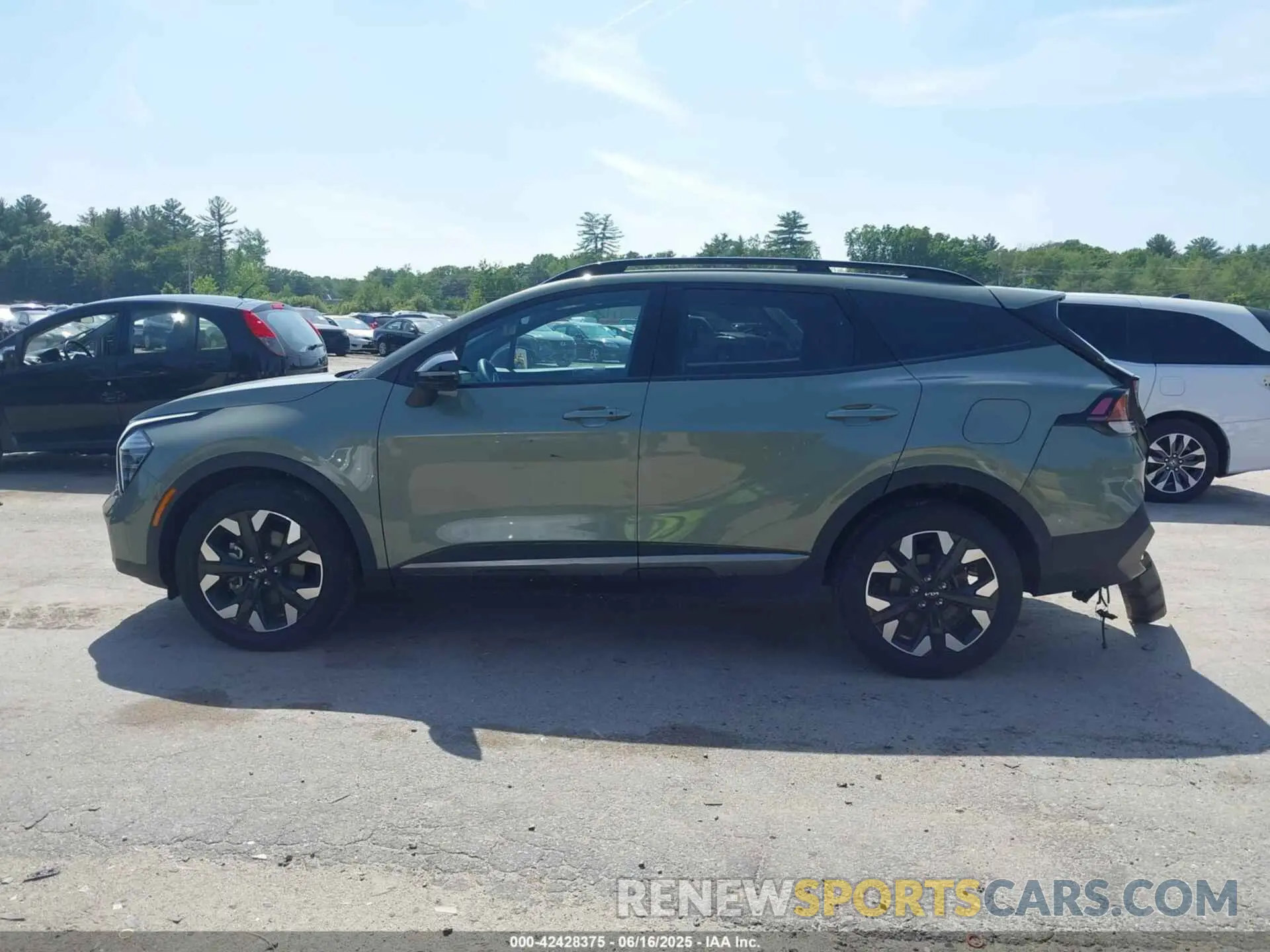14 fotografías del automóvil dañado 5XYK6CDF2RG229634 KIA SPORTAGE 2024