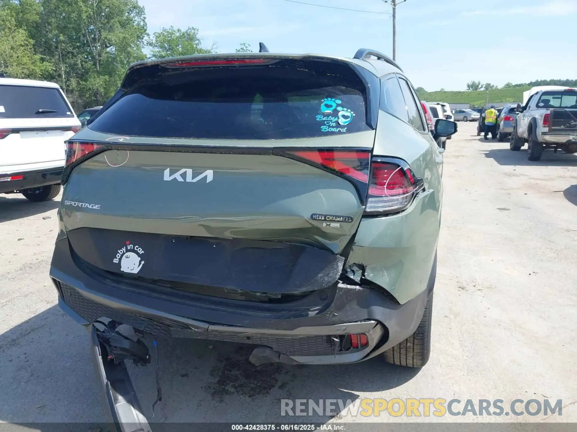 6 fotografías del automóvil dañado 5XYK6CDF2RG229634 KIA SPORTAGE 2024