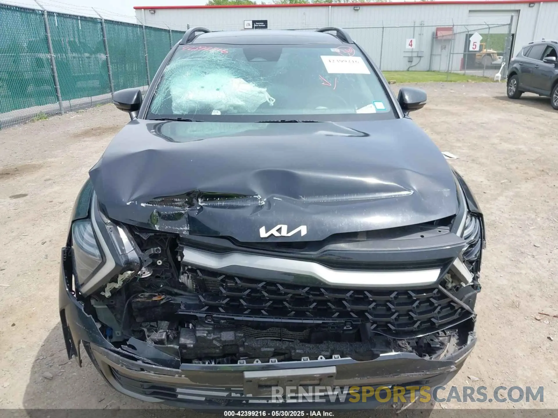 6 fotografías del automóvil dañado 5XYK6CDF3RG196711 KIA SPORTAGE 2024