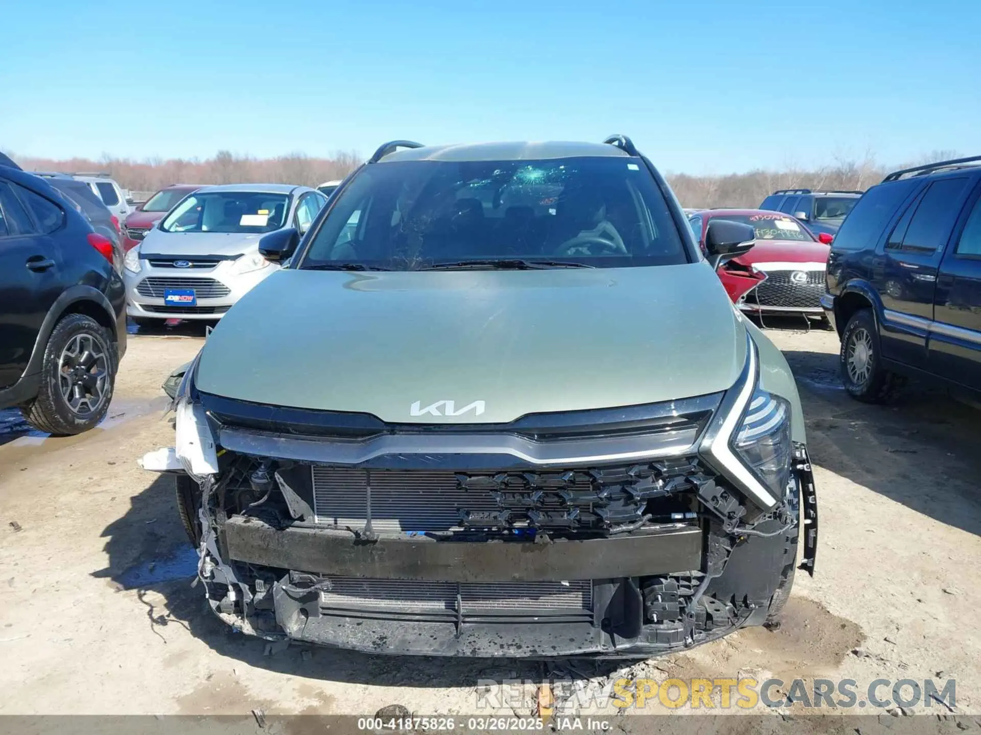 13 fotografías del automóvil dañado 5XYK6CDF3RG232462 KIA SPORTAGE 2024