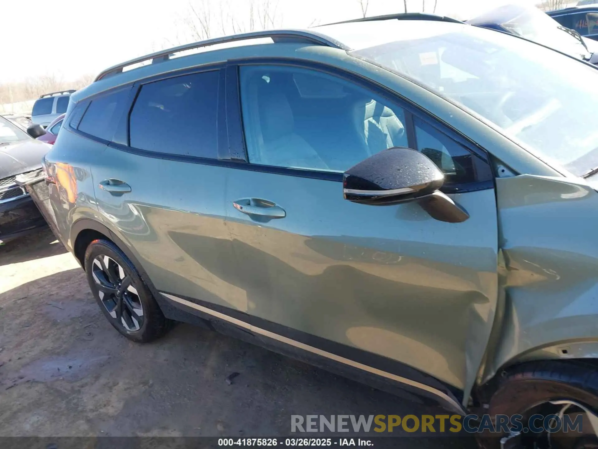14 fotografías del automóvil dañado 5XYK6CDF3RG232462 KIA SPORTAGE 2024