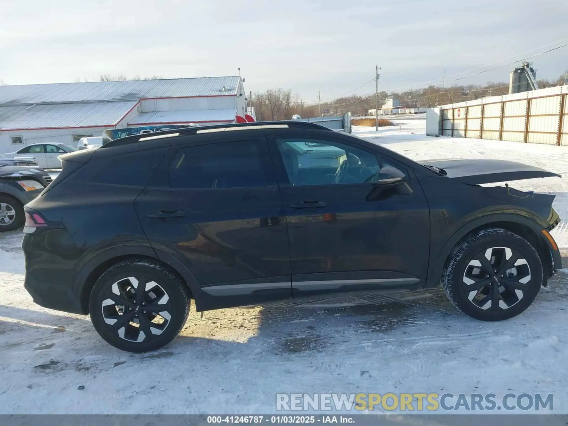 13 fotografías del automóvil dañado 5XYK6CDF4RG187659 KIA SPORTAGE 2024