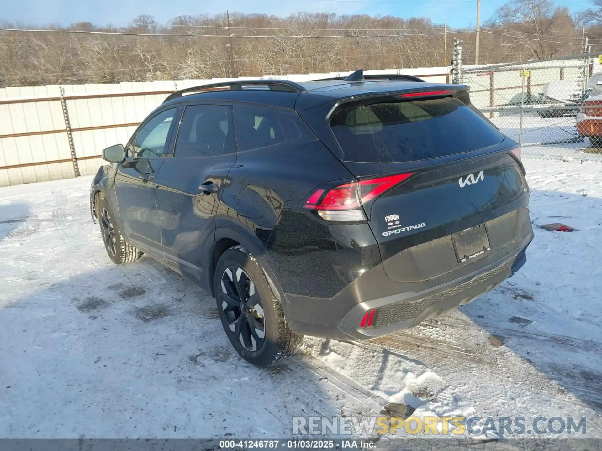3 fotografías del automóvil dañado 5XYK6CDF4RG187659 KIA SPORTAGE 2024
