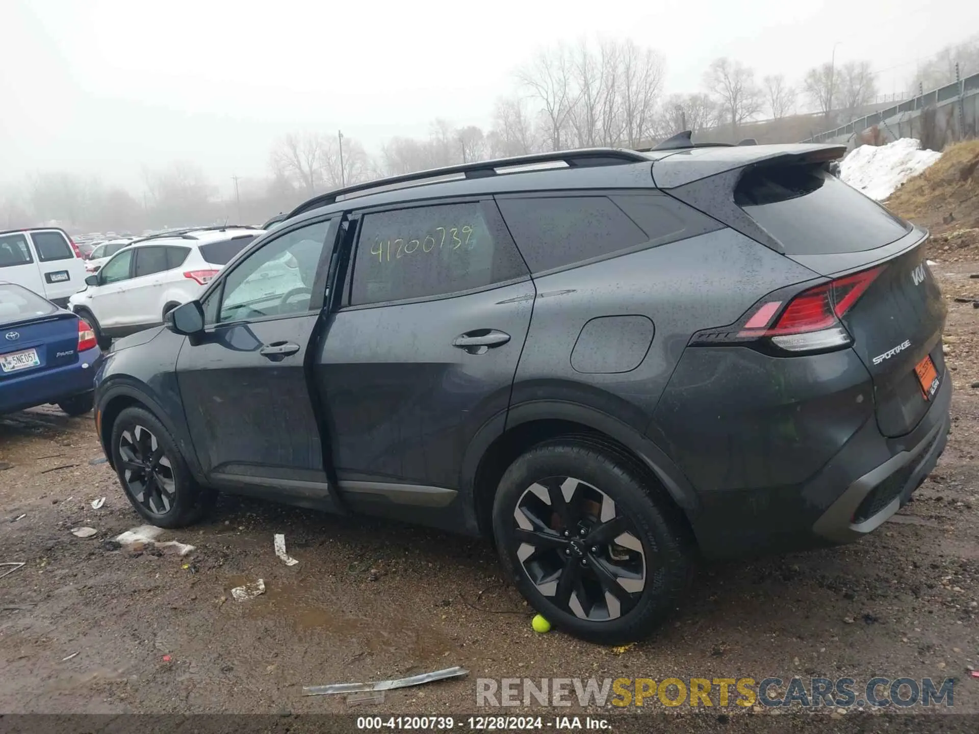 13 fotografías del automóvil dañado 5XYK6CDF5RG148143 KIA SPORTAGE 2024