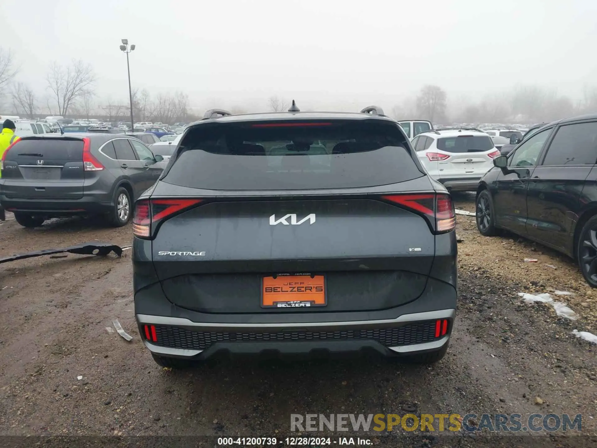15 fotografías del automóvil dañado 5XYK6CDF5RG148143 KIA SPORTAGE 2024