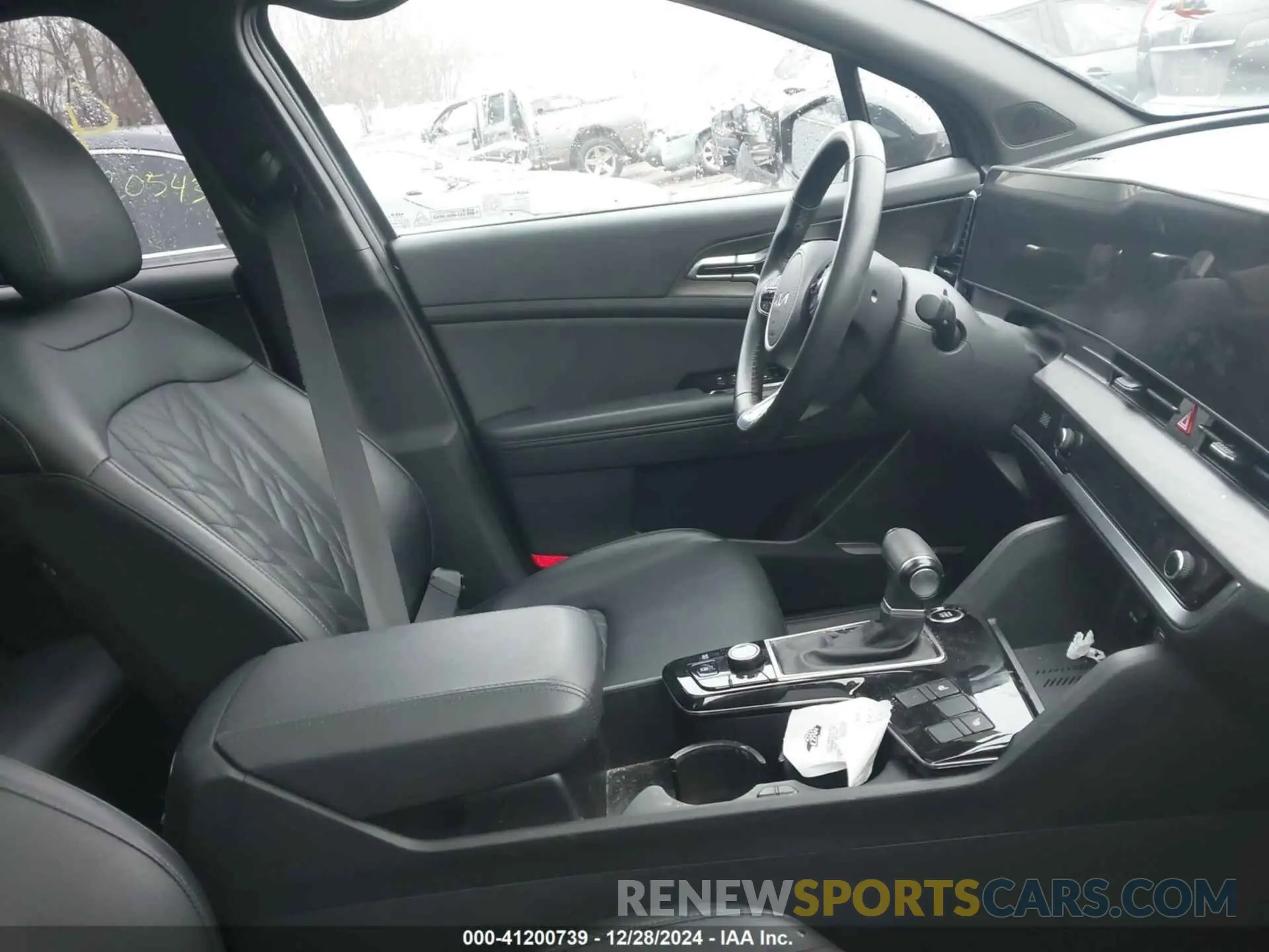 5 fotografías del automóvil dañado 5XYK6CDF5RG148143 KIA SPORTAGE 2024