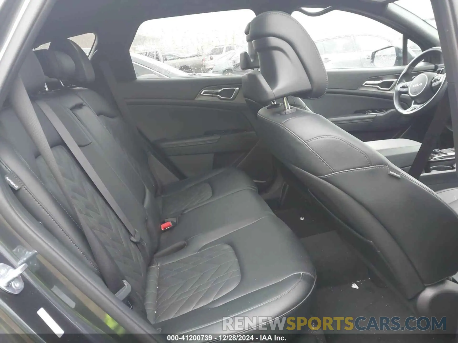 8 fotografías del automóvil dañado 5XYK6CDF5RG148143 KIA SPORTAGE 2024