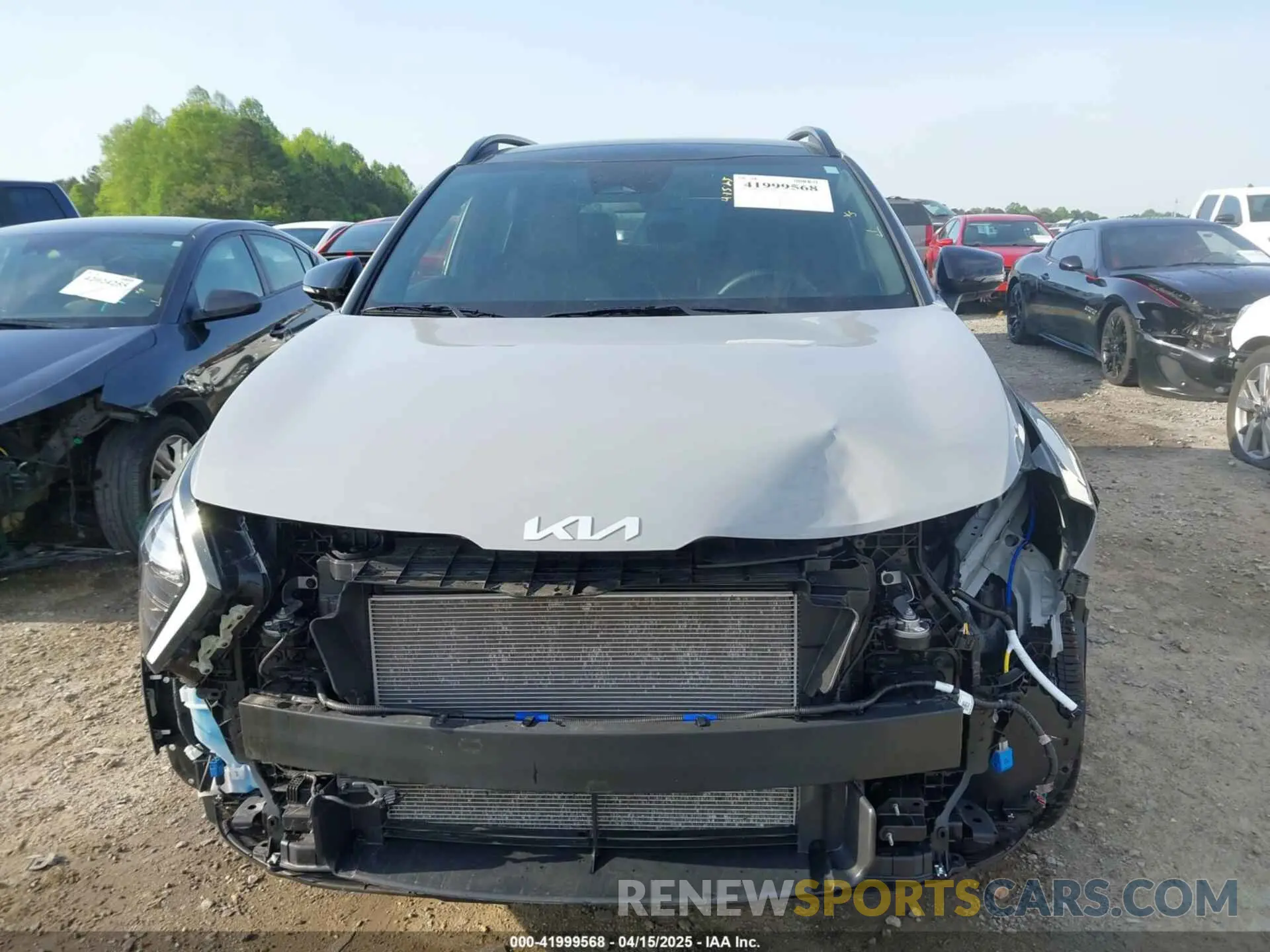 12 fotografías del automóvil dañado 5XYK6CDF5RG190666 KIA SPORTAGE 2024