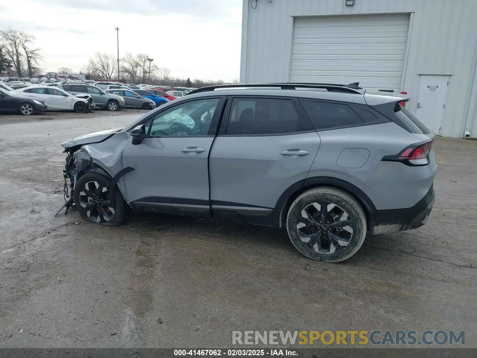 14 fotografías del automóvil dañado 5XYK6CDF6RG165047 KIA SPORTAGE 2024