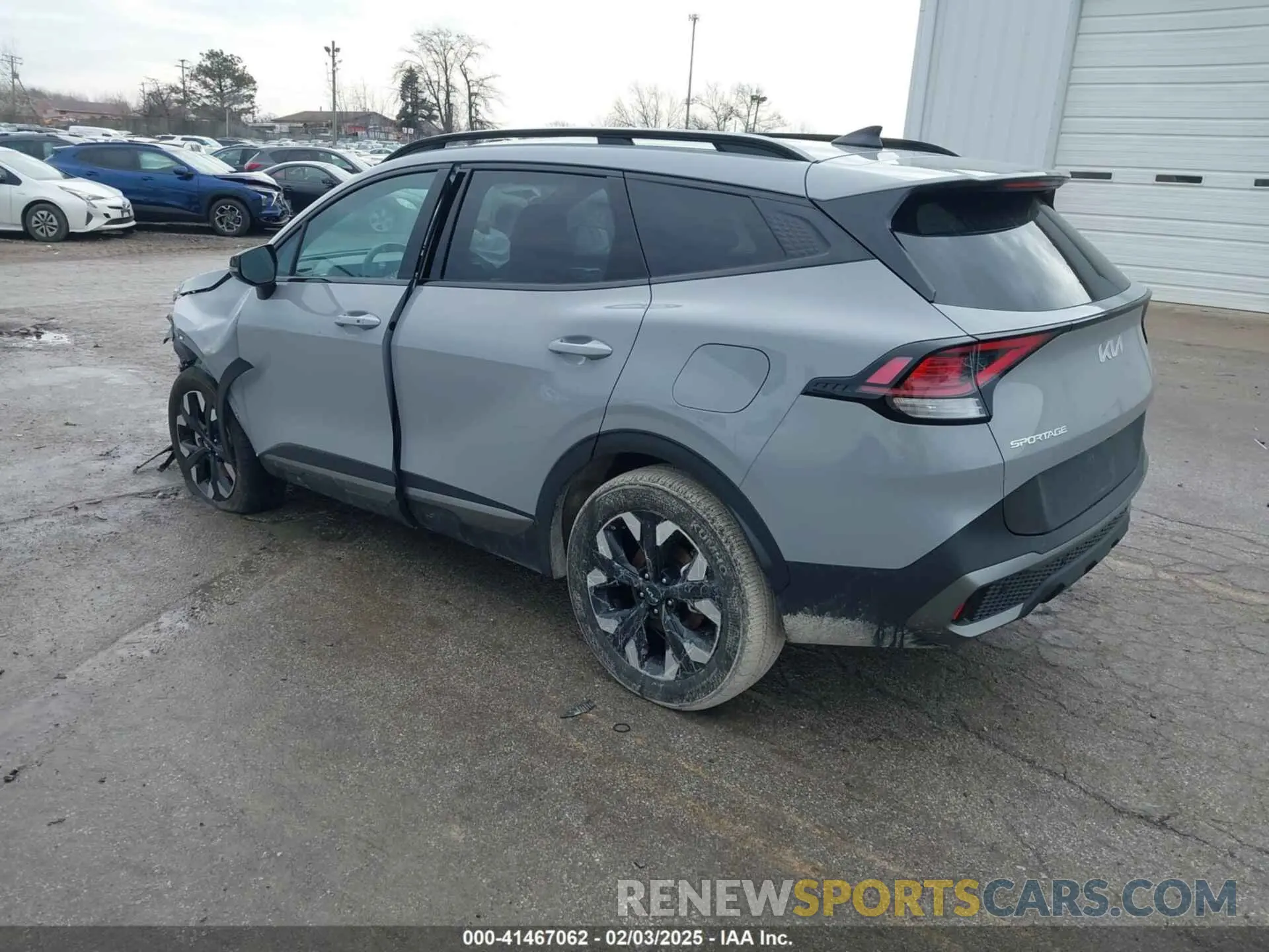 3 fotografías del automóvil dañado 5XYK6CDF6RG165047 KIA SPORTAGE 2024
