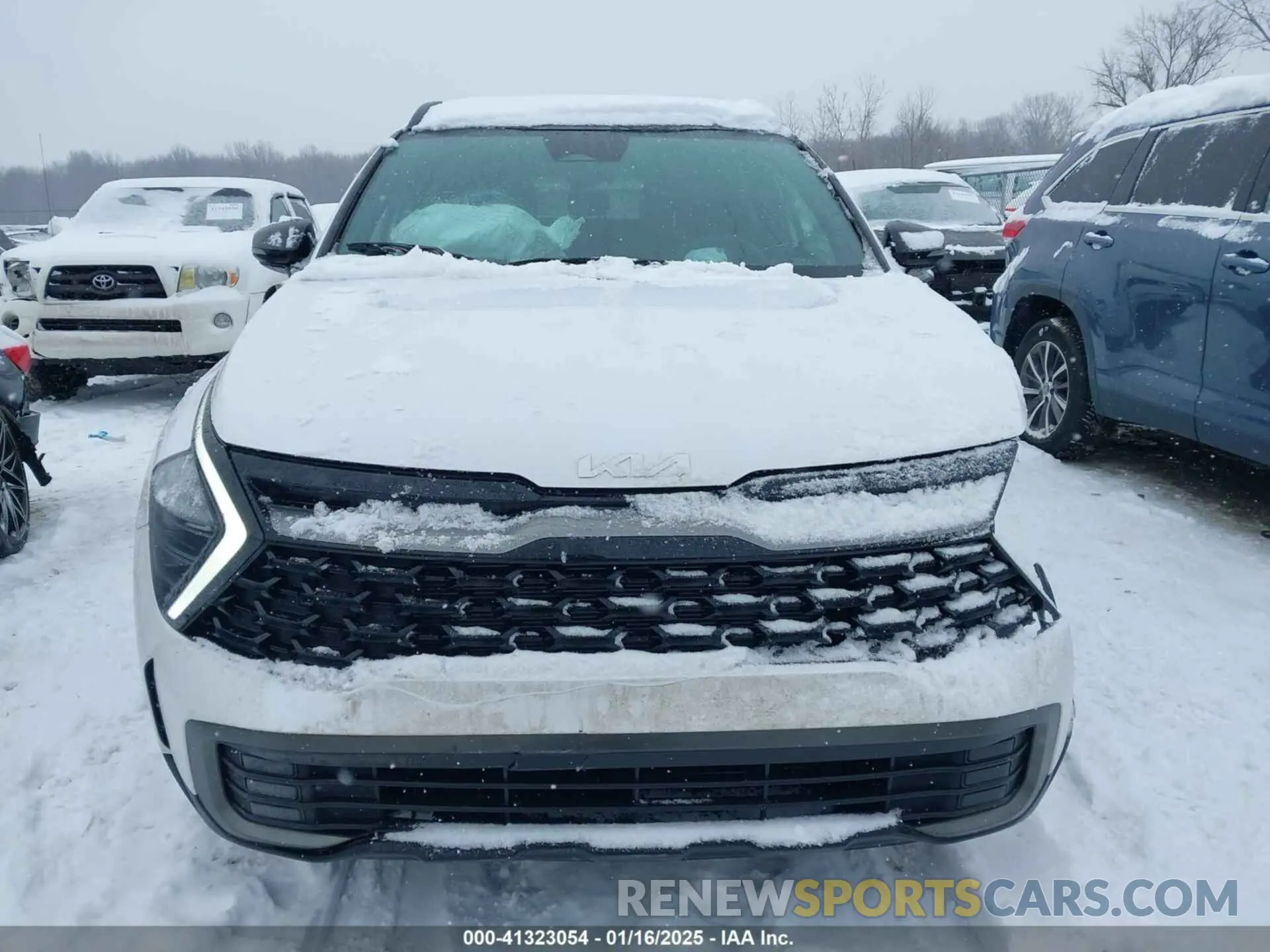 12 fotografías del automóvil dañado 5XYK6CDF7RG214255 KIA SPORTAGE 2024