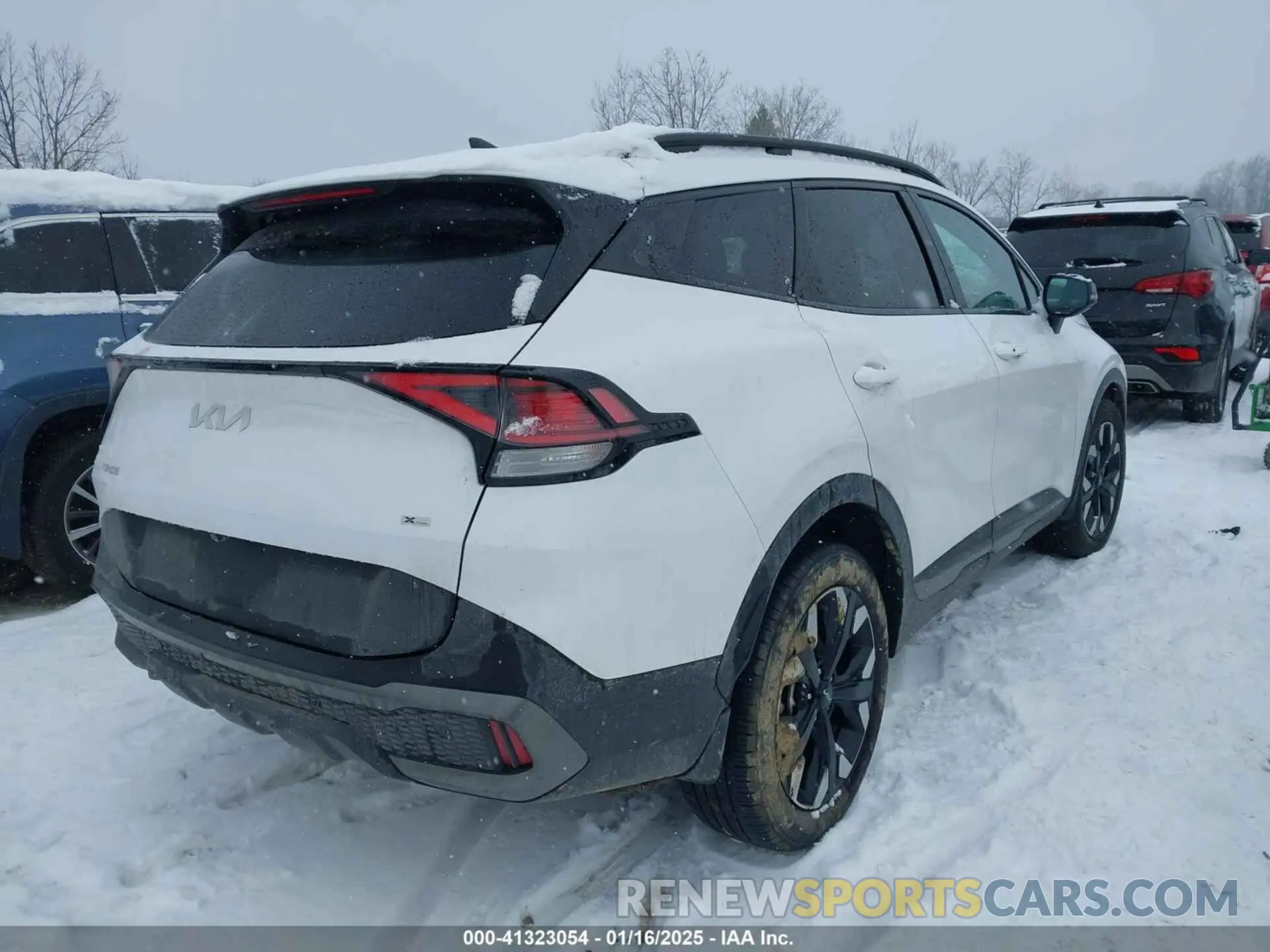 4 fotografías del automóvil dañado 5XYK6CDF7RG214255 KIA SPORTAGE 2024