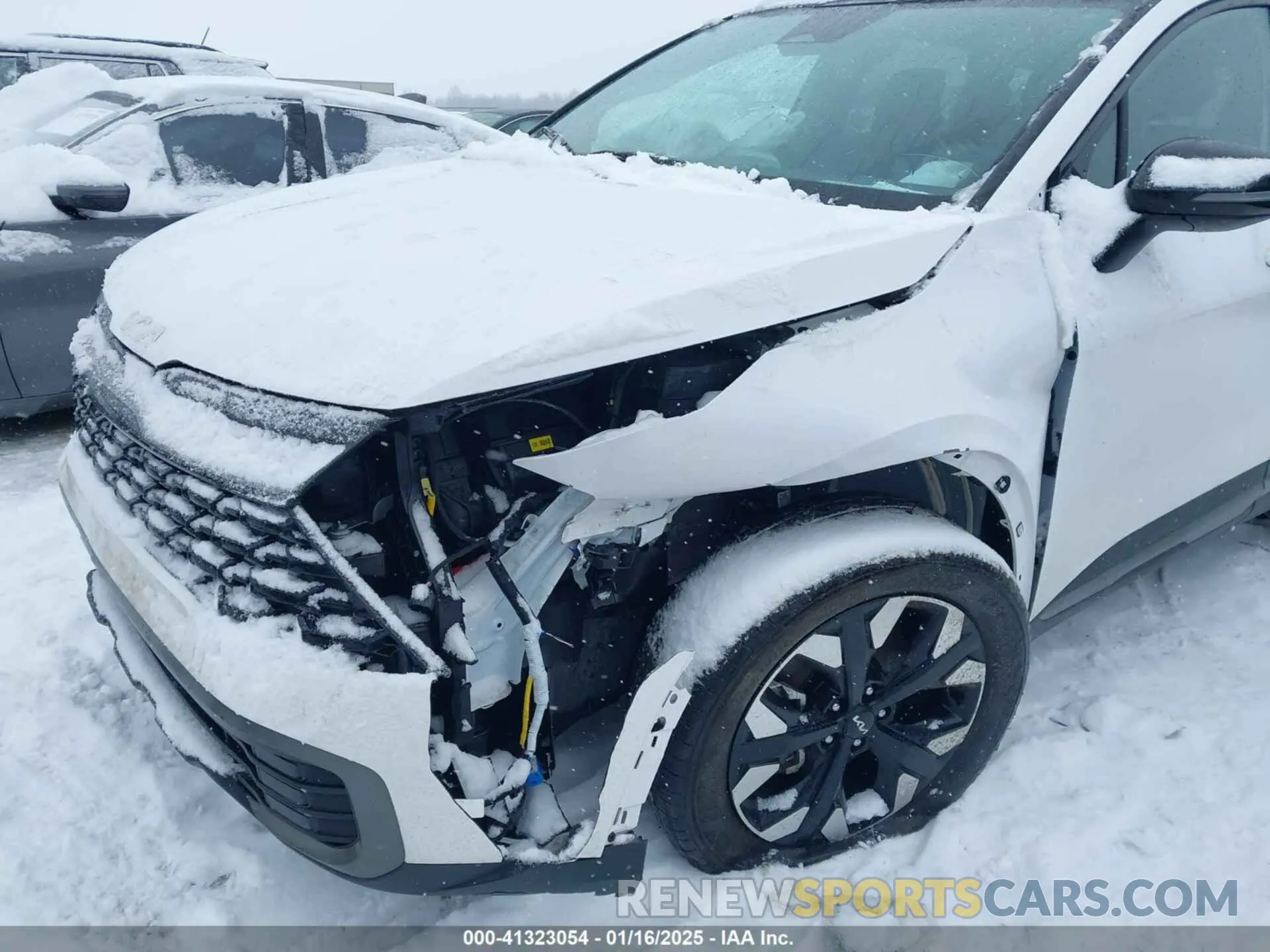 6 fotografías del automóvil dañado 5XYK6CDF7RG214255 KIA SPORTAGE 2024