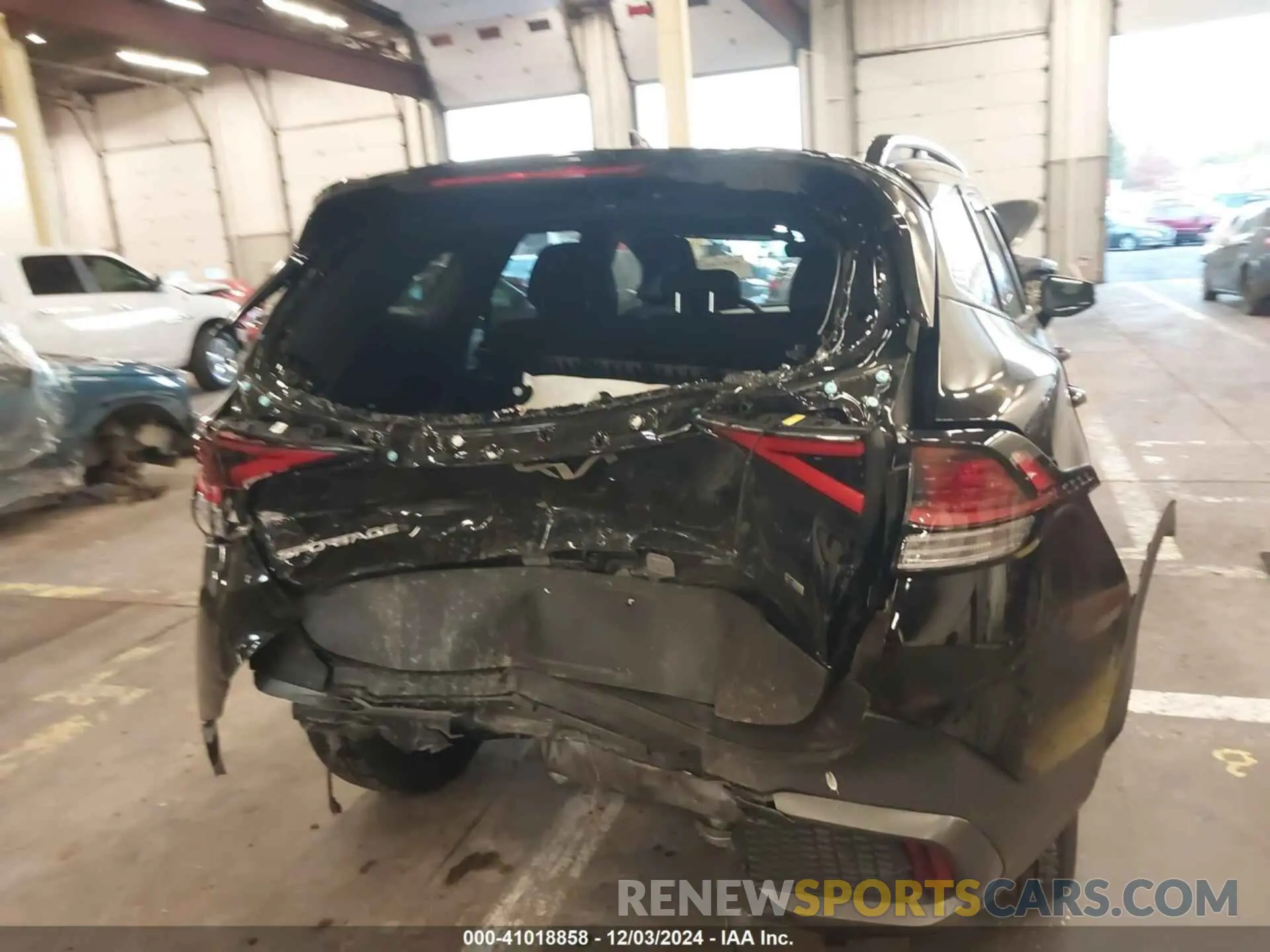 17 fotografías del automóvil dañado 5XYK6CDF8RG214281 KIA SPORTAGE 2024