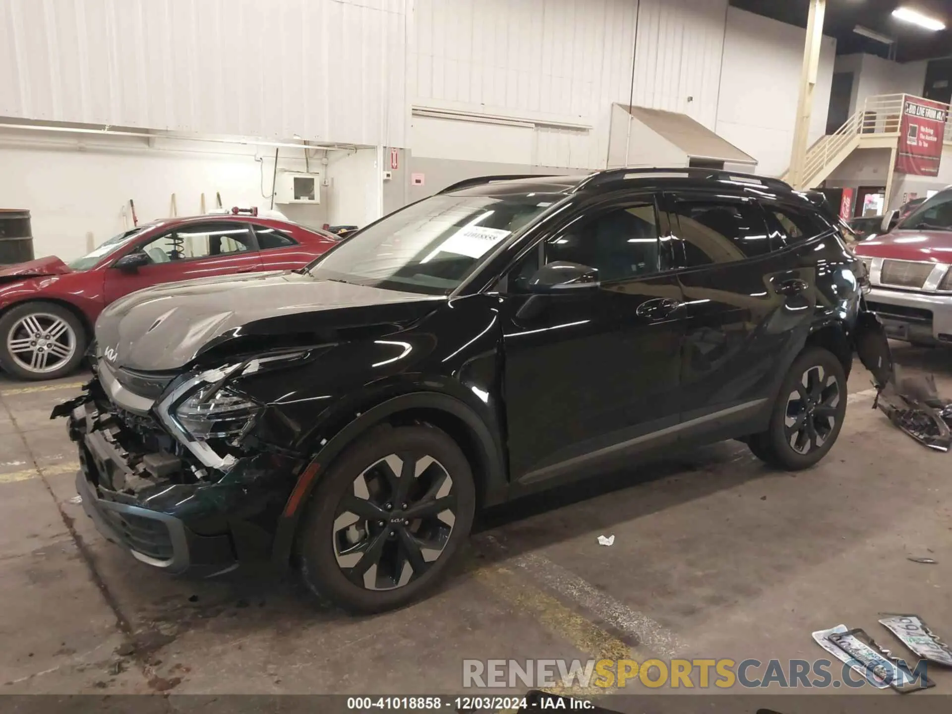 2 fotografías del automóvil dañado 5XYK6CDF8RG214281 KIA SPORTAGE 2024