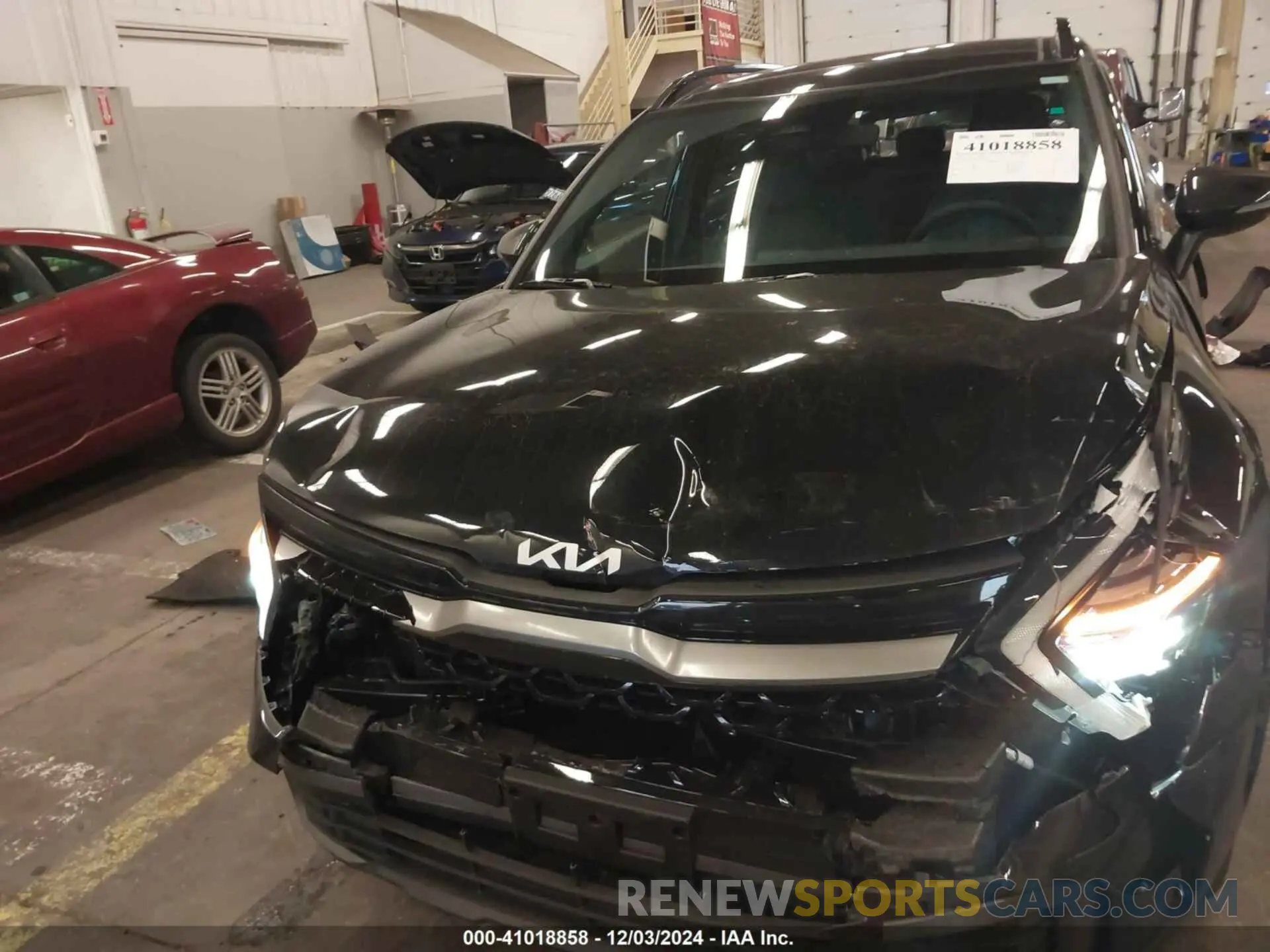 6 fotografías del automóvil dañado 5XYK6CDF8RG214281 KIA SPORTAGE 2024